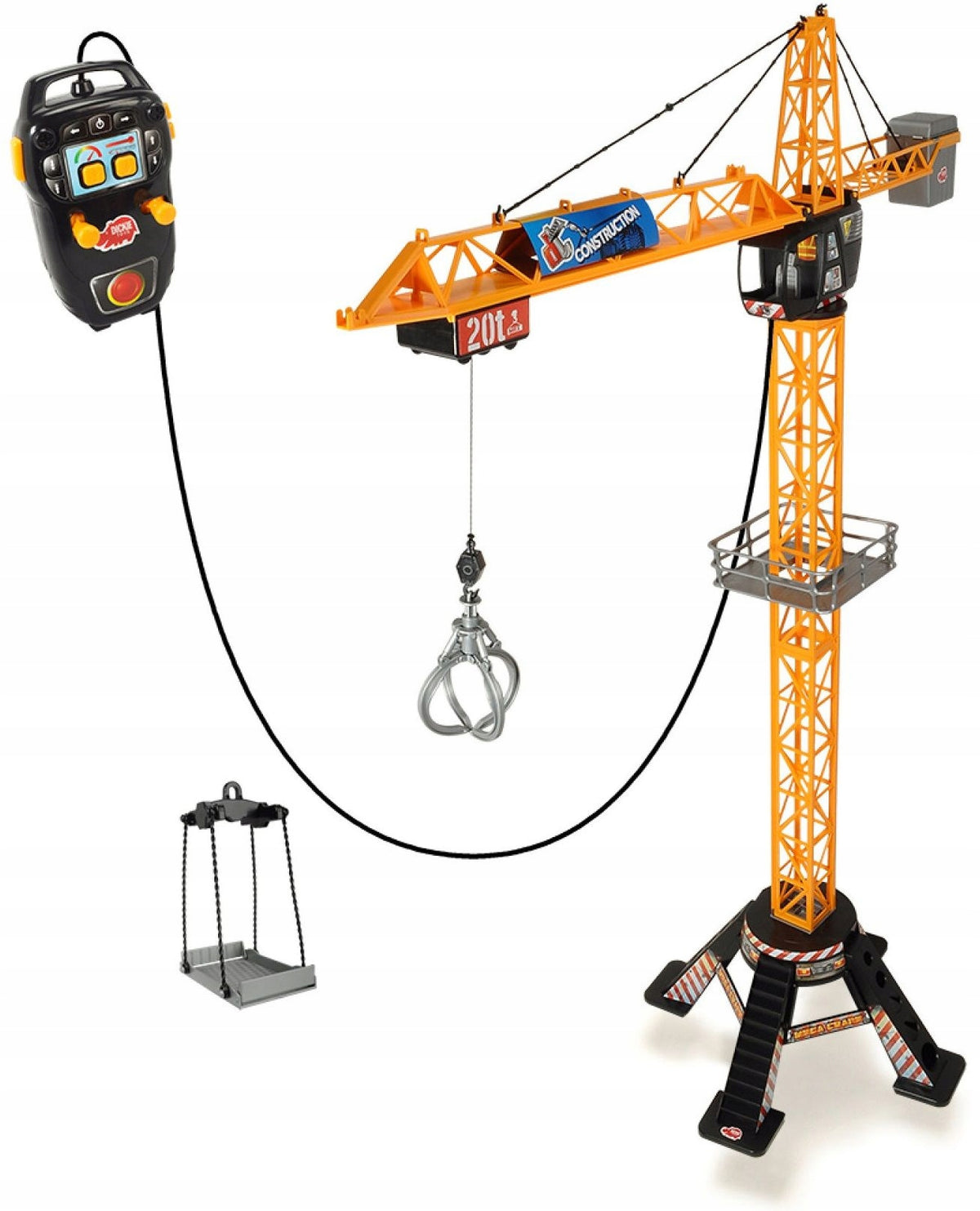 MEGA CRANE WITH SOUND REMOTE CONTROLLED 120 CM + REMOTE CONTROL Manufacturer code 203462412