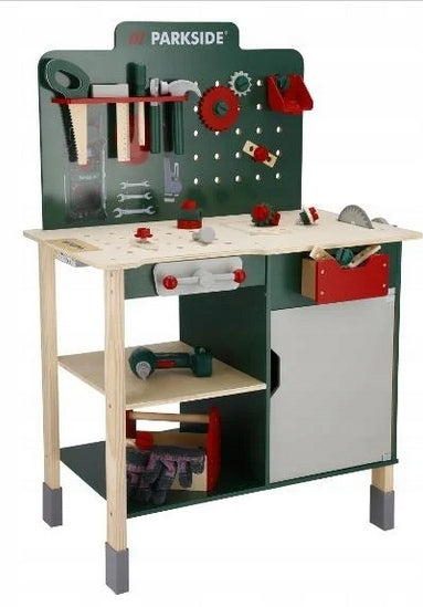 MEGA LARGE Wooden Workbench XXL PARKSIDE SOUNDS TOOLS Manufacturer code 5906570520908