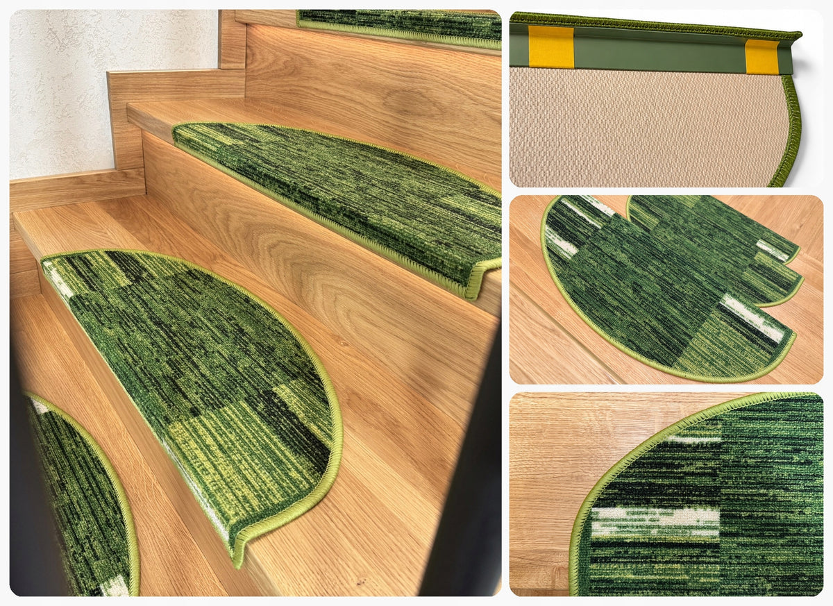 MEGA QUALITY OVERLAY FOR STAIRS GREEN 64x24x3cm LEMON GRASS Manufacturer code DYWANOWELOVE