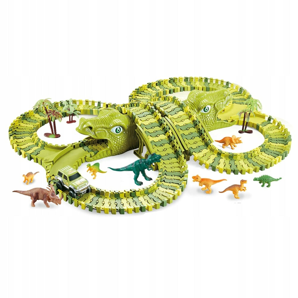 MEGA RACE TRACK XXXL DINOSAUR DINO PARK 271el. MAGIC TRACK Manufacturer code XC256A