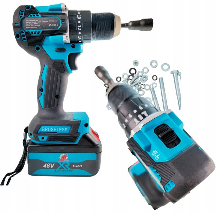MEGA SET OF 4IN1 CORDLESS POWER TOOLS – POWER IN THE XXXXL CASE! Manufacturer code BT