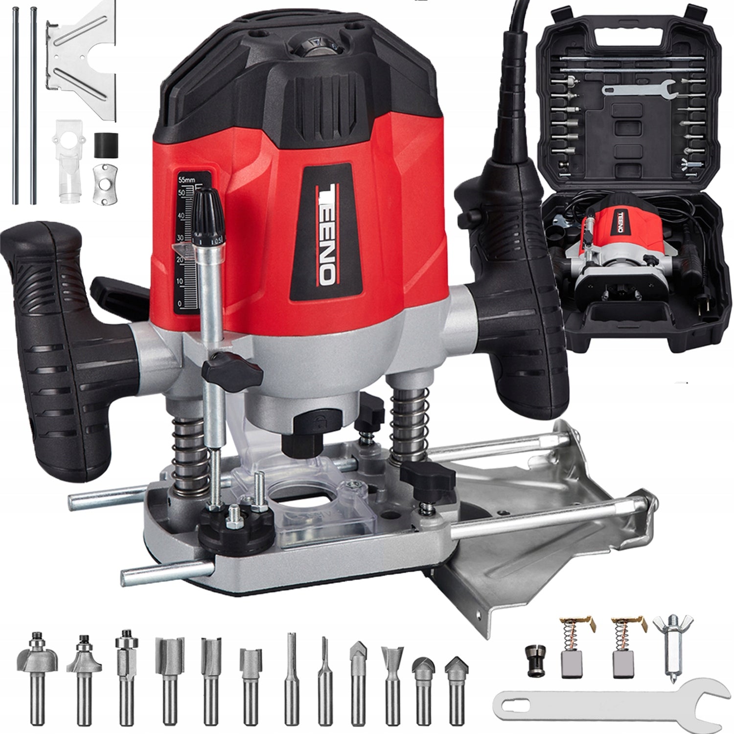 MEGA SPINDLE MILLING MACHINE FOR WOOD + CUTTERS