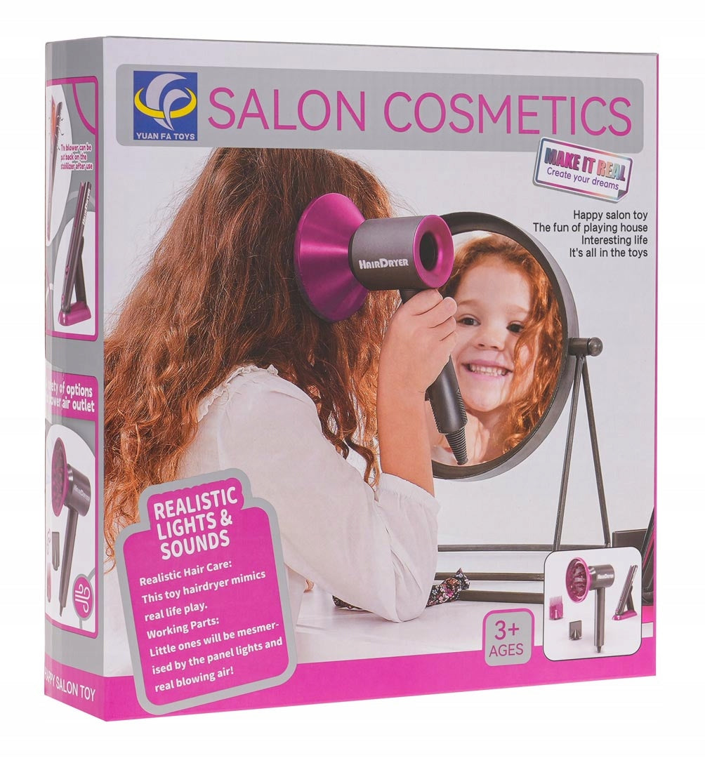 MEGA Set of Small Hairdresser Dryer Straightener Brand Ramiz