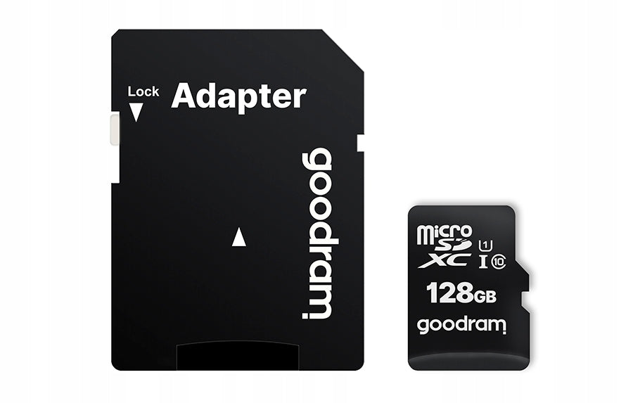 MEMORY CARD GOODRAM 128GB MICRO SDHC SDXC CLASS 10 + ADAPTER Manufacturer Goodram