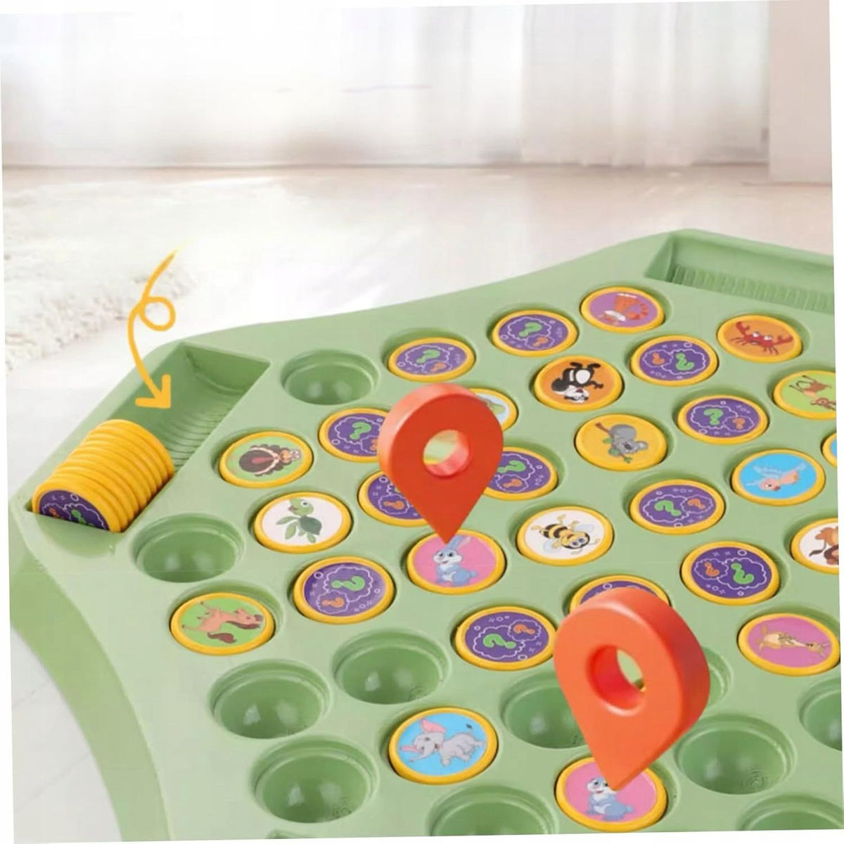 MEMORY GAME FOR CHILDREN ANIMALS EDUCATIONAL MEMORY 58 ELEMENTS Kid's age 2＋ years