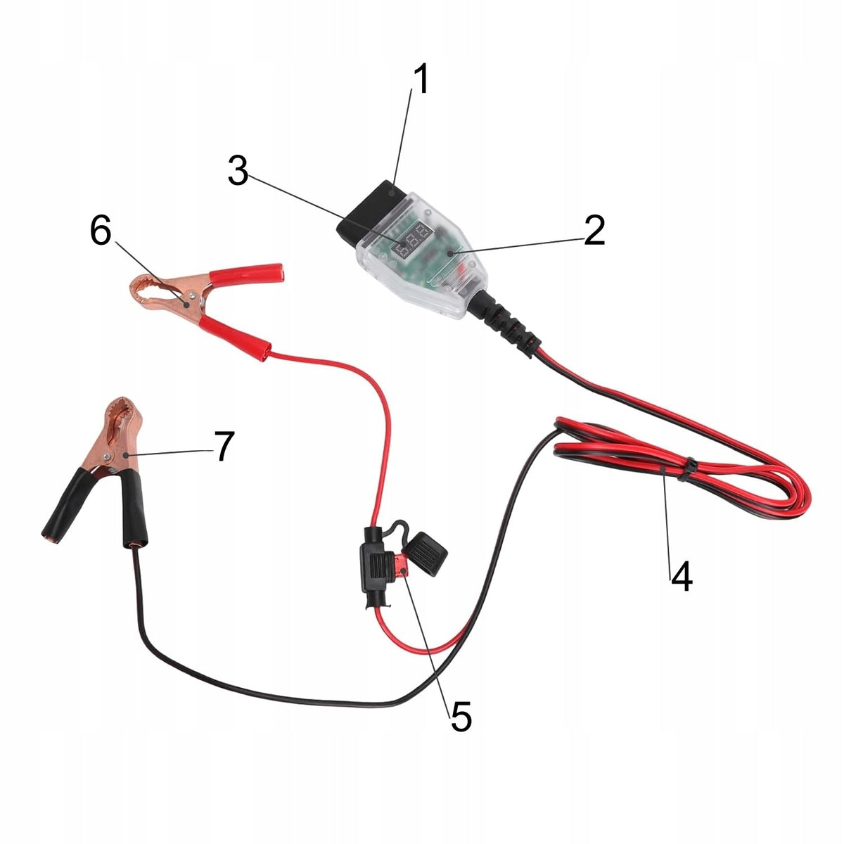 MEMORY MAINTENANCE when replacing OBD-2 ANTI-RESET ECU 5A LED Battery Manufacturer code 6978394278425