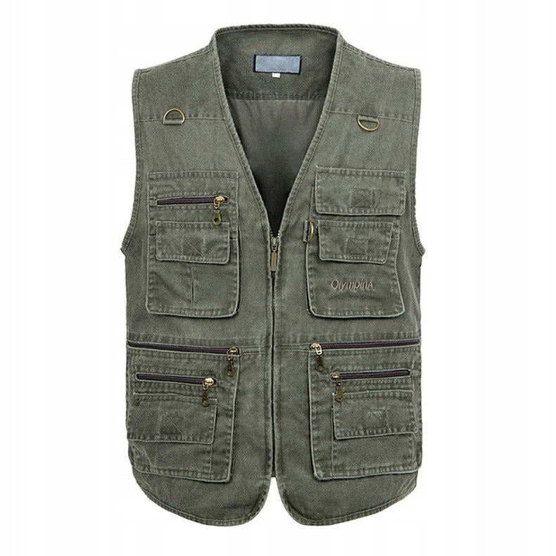 MEN'S FISHING VEST TANK TOP XXL