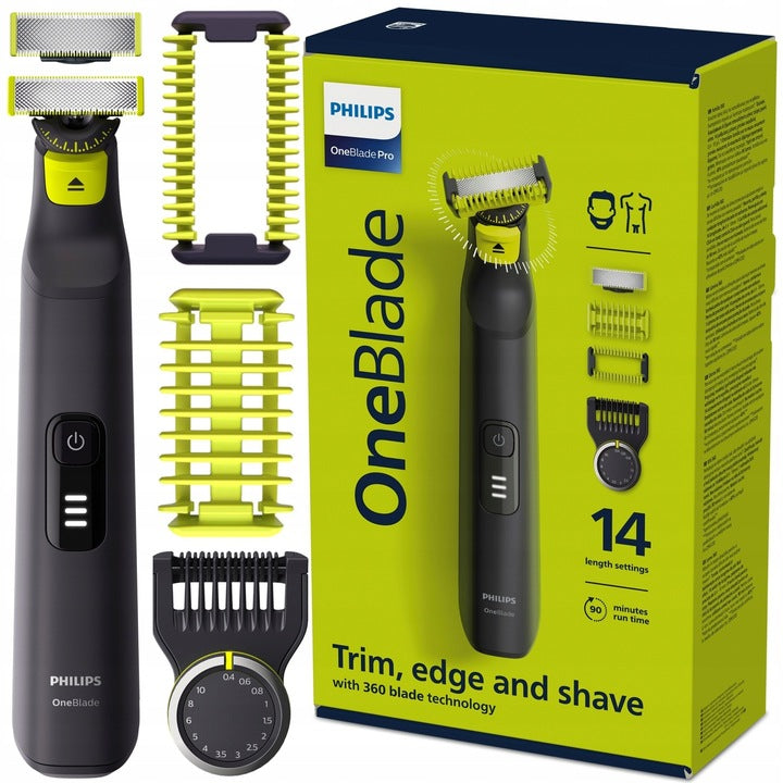 MEN'S SHAVER PHILIPS ONEBLADE PRO 360 FACE AND BODY RAZOR
