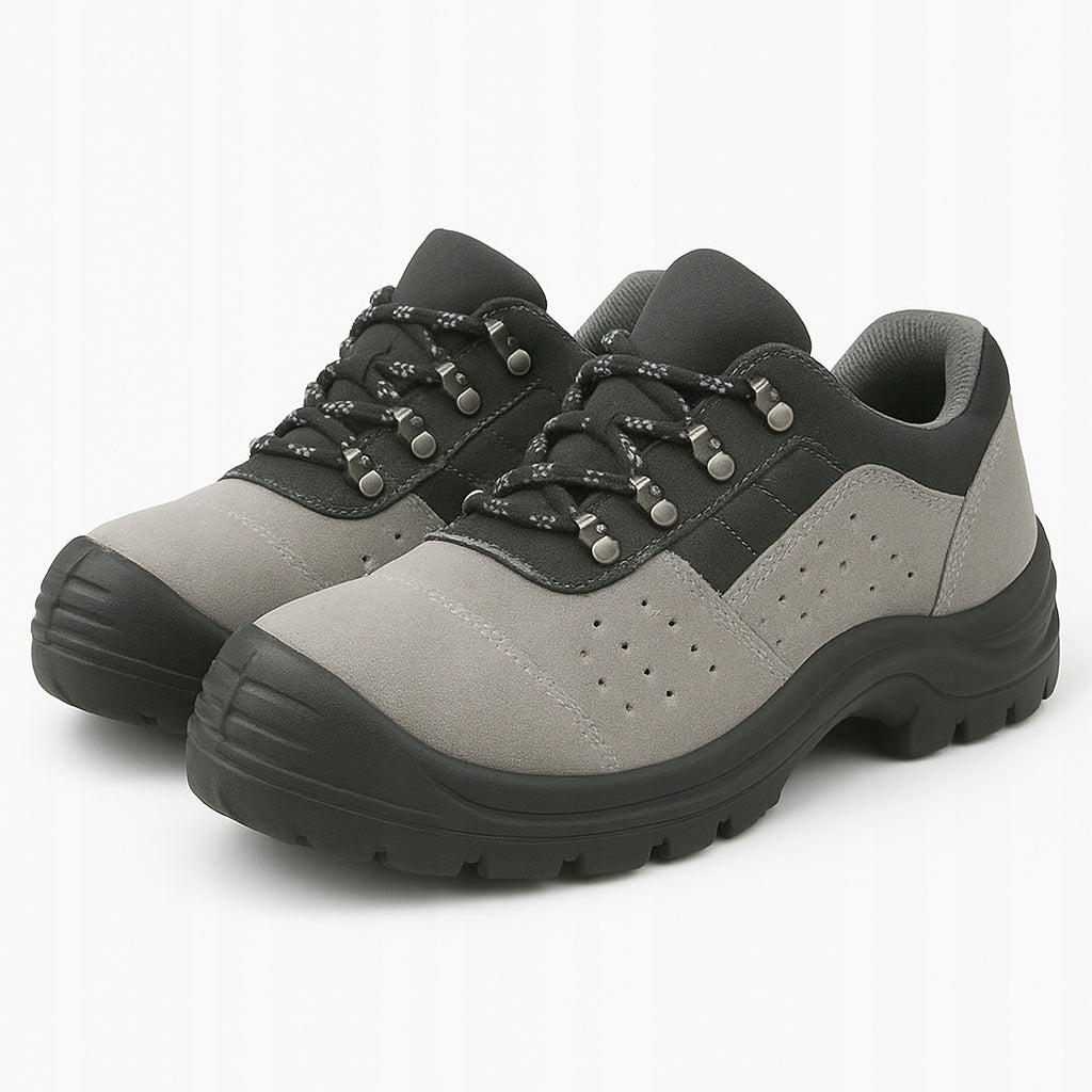 MEN'S WORK SHOES LIGHTWEIGHT LEATHER SAFETY SHOES WITH TOE CAP S1 R.41 Manufacturer code BUTY ROBOCZE SKÓRZANE Z NOSKIEM S1 PÓŁBUTY