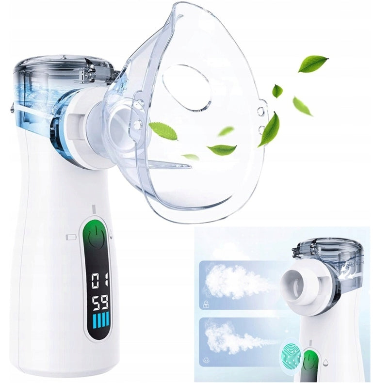 MESH INHALER CORDLESS LCD NEBULIZER SILENT