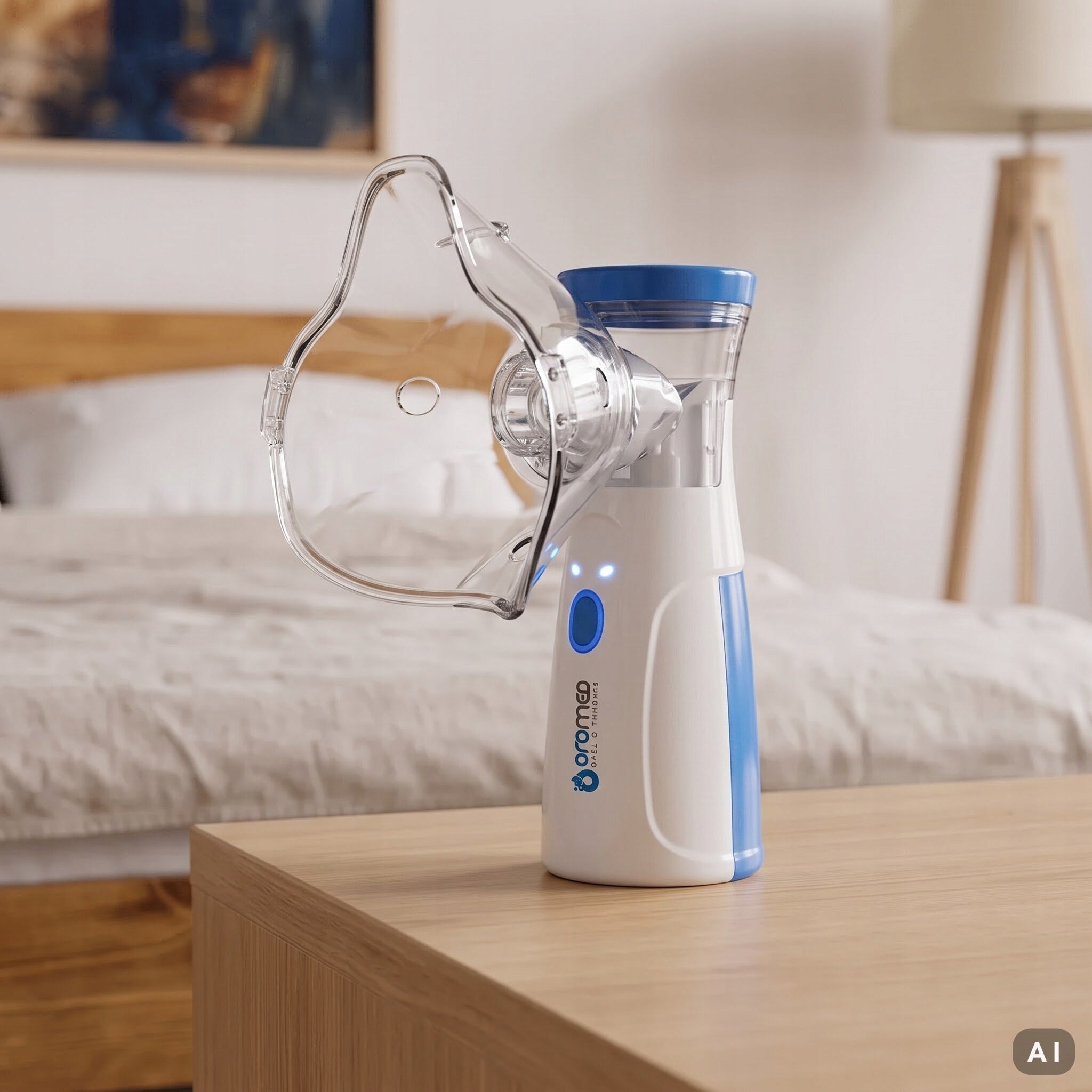 MESH INHALER NEBULIZER CHILDREN ADULTS MESH PORTABLE QUIET SMALL Packaging status original