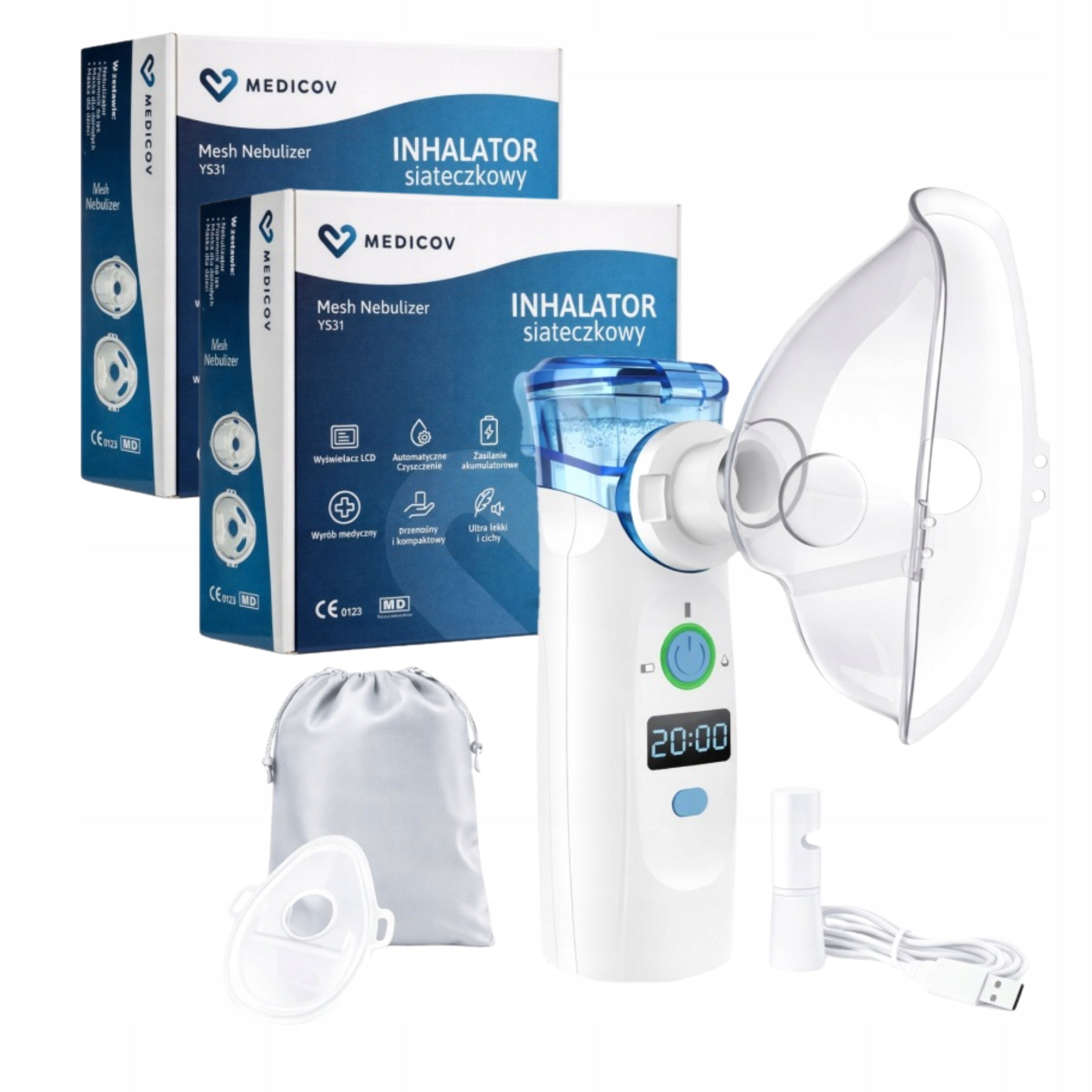MESH INHALER PORTABLE SILENT NEBULIZER FOR CHILDREN'S ACCUMULATOR