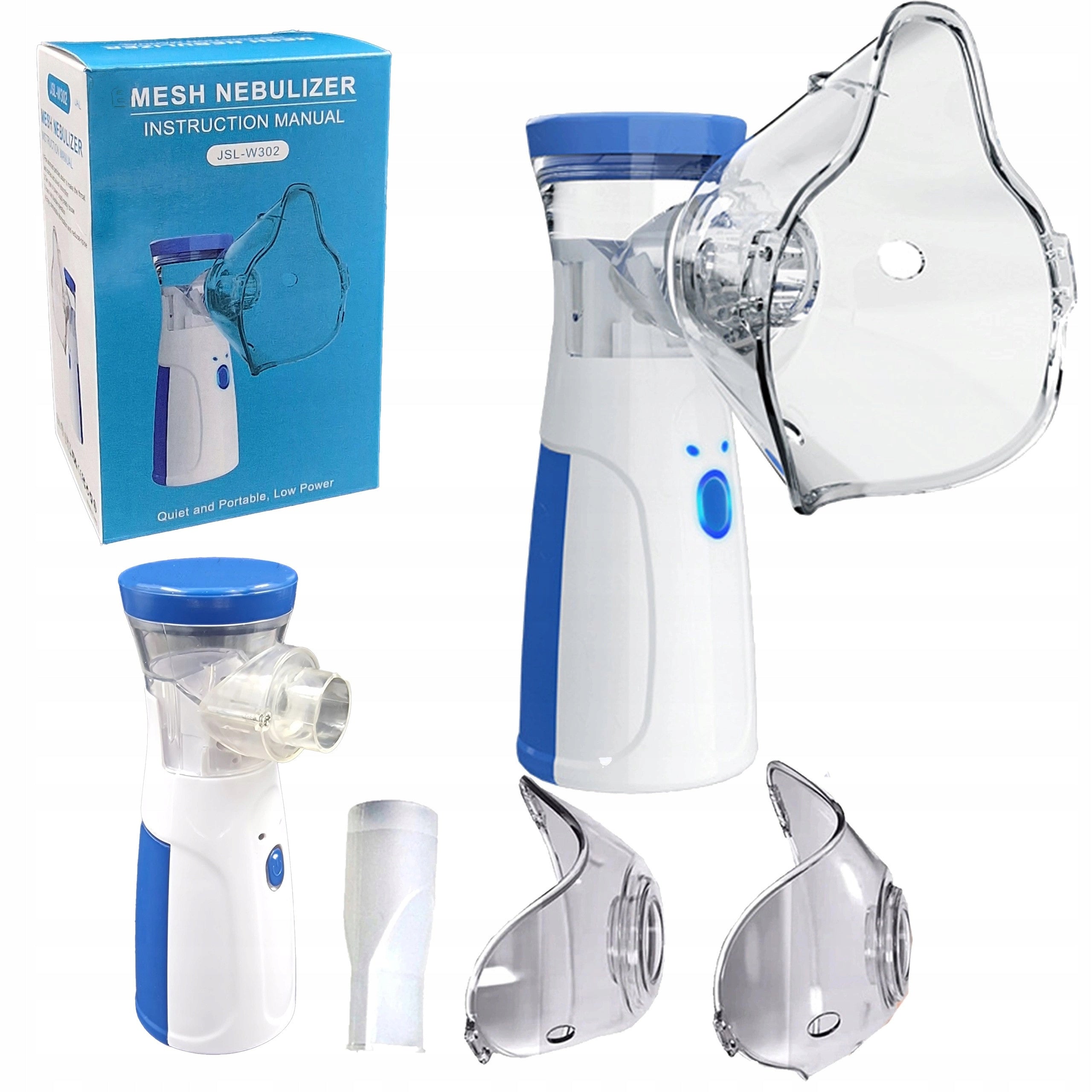MESH INHALER SMALL PERSONAL PORTABLE INHALATION freebie NEBULIZER