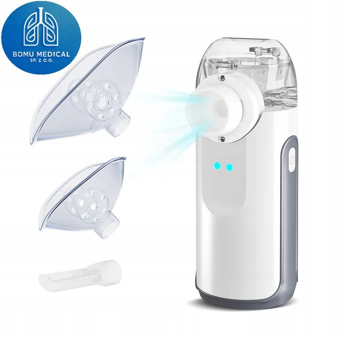 MESH NEBULIZER INHALER PORTABLE SILENT FOR CHILDREN AND ADULTS EAN (GTIN) 4016830011273