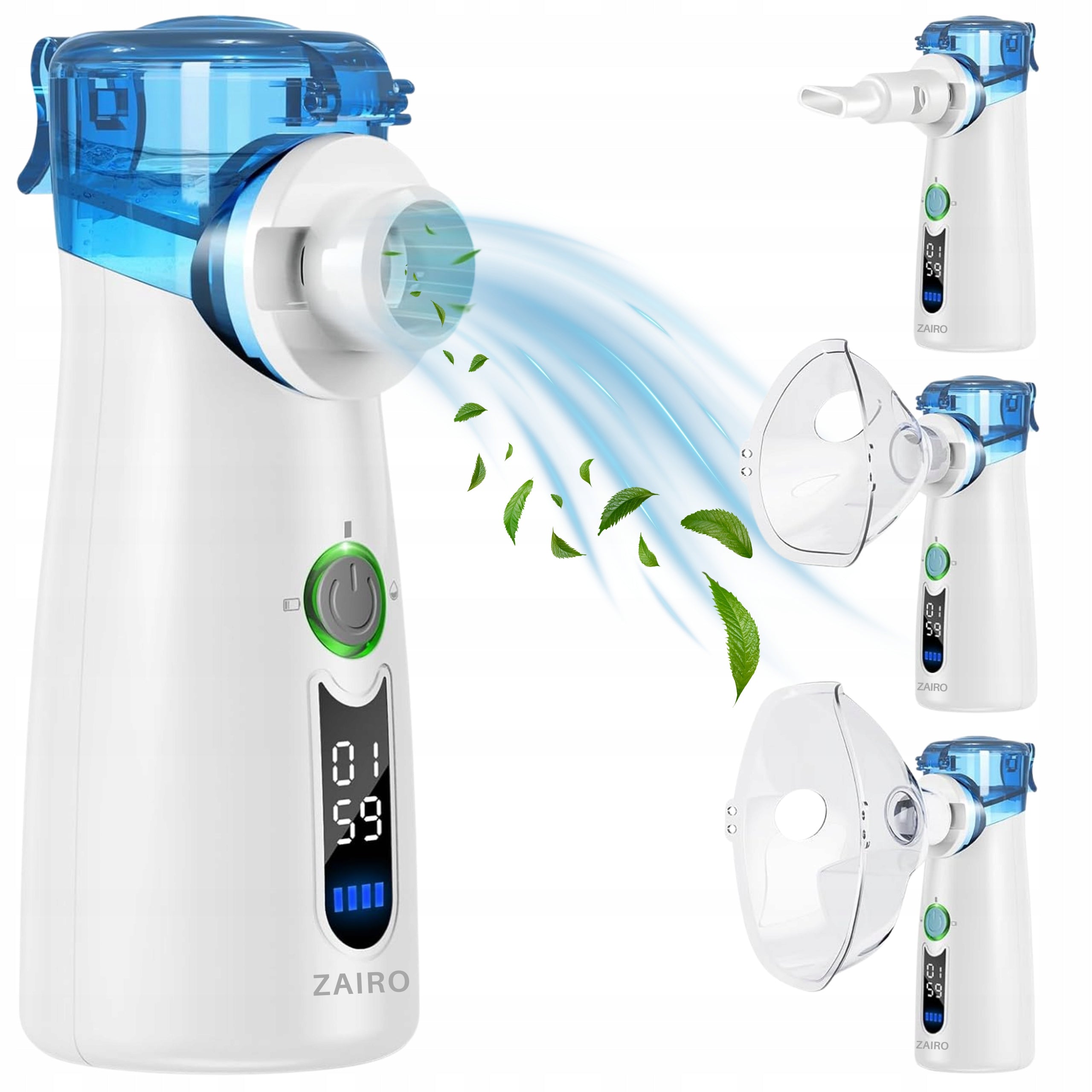 MESH NEBULIZER PORTABLE INHALER FOR CHILDREN ADULTS QUIET