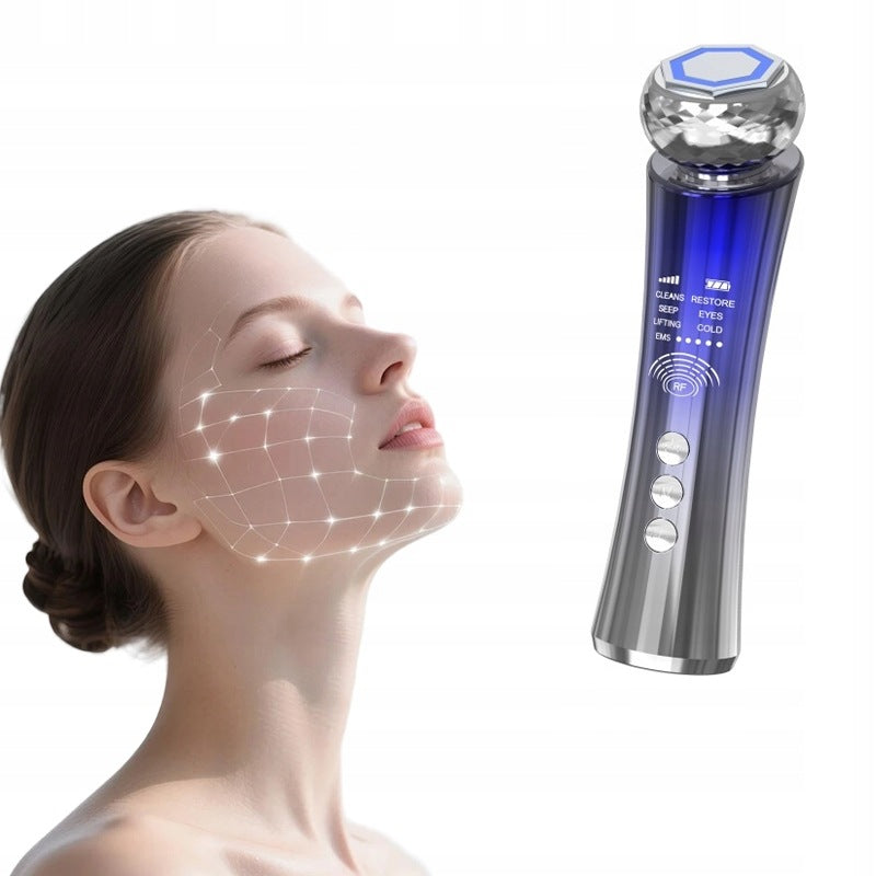 MESOTHERAPY NEEDLELESS FACE MASSAGER EMS LIFTING GIFT 6IN1