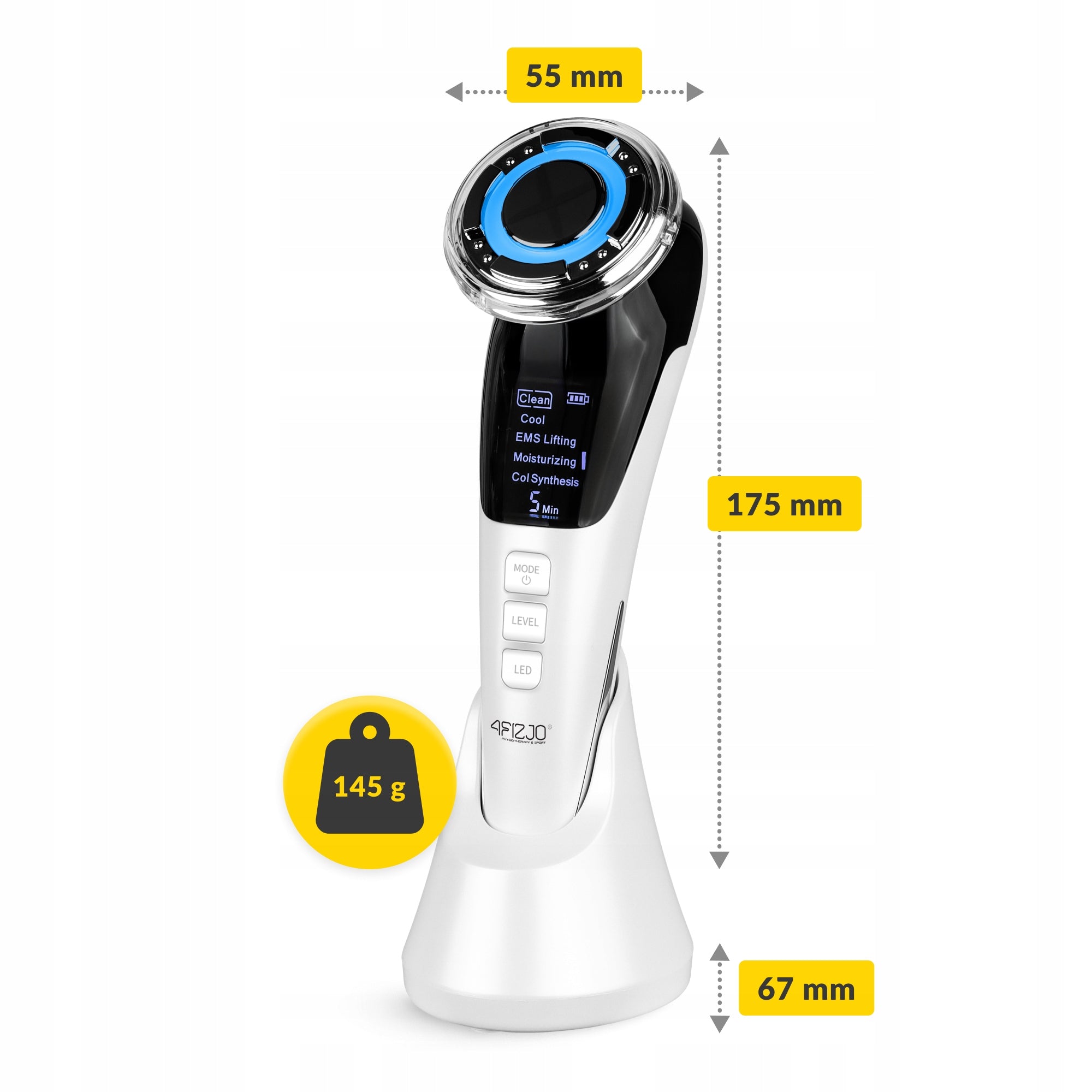 MESOTHERAPY NEEDLELESS FACE MASSAGER EMS LIFTING MASSAGE DEVICE 5IN1 EAN (GTIN) 5905973407816