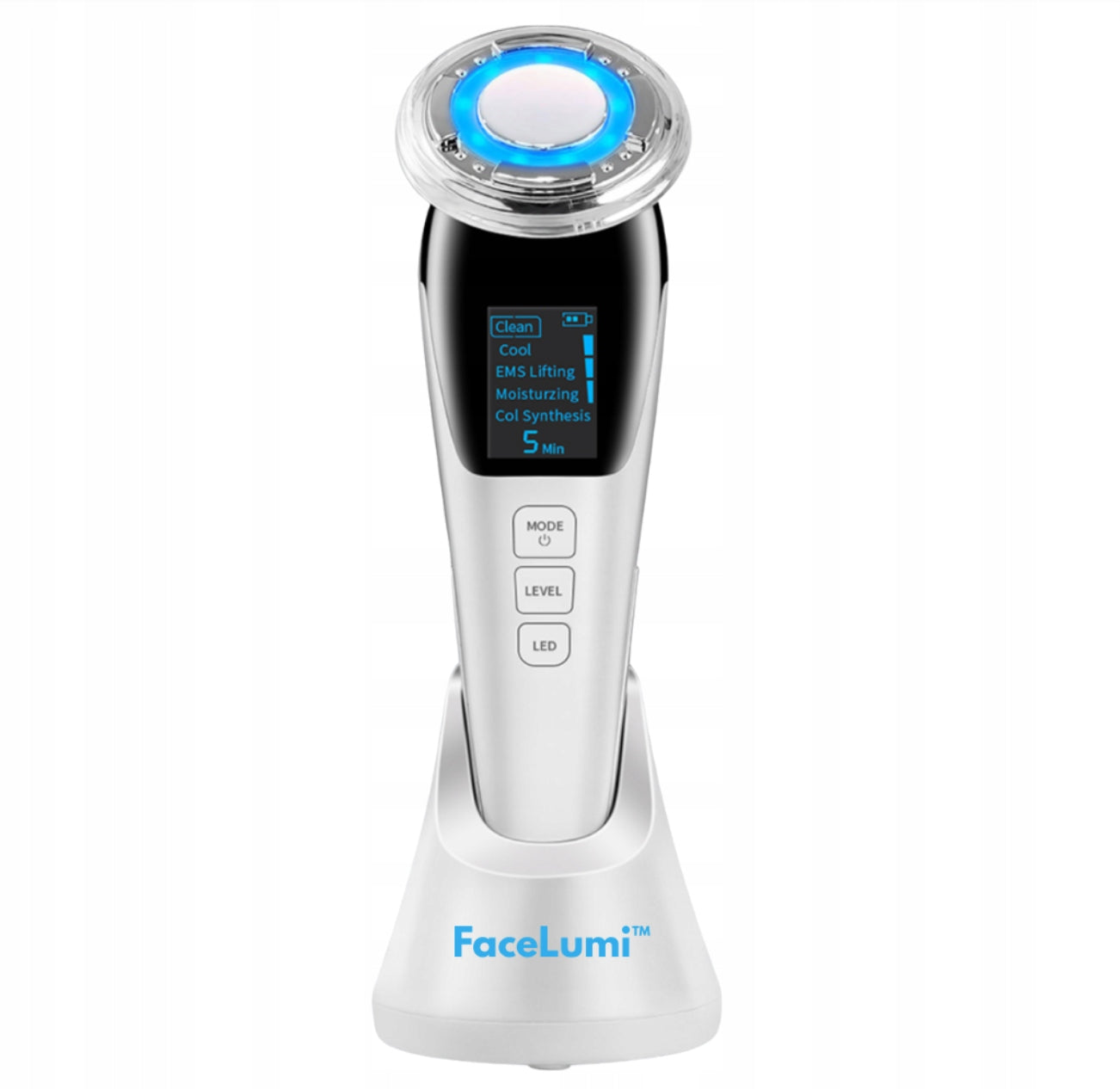 MESOTHERAPY NEEDLELESS FACELIFT STRAVO FACELUMI EMS 5IN1 ORIGINAL Packaging status original