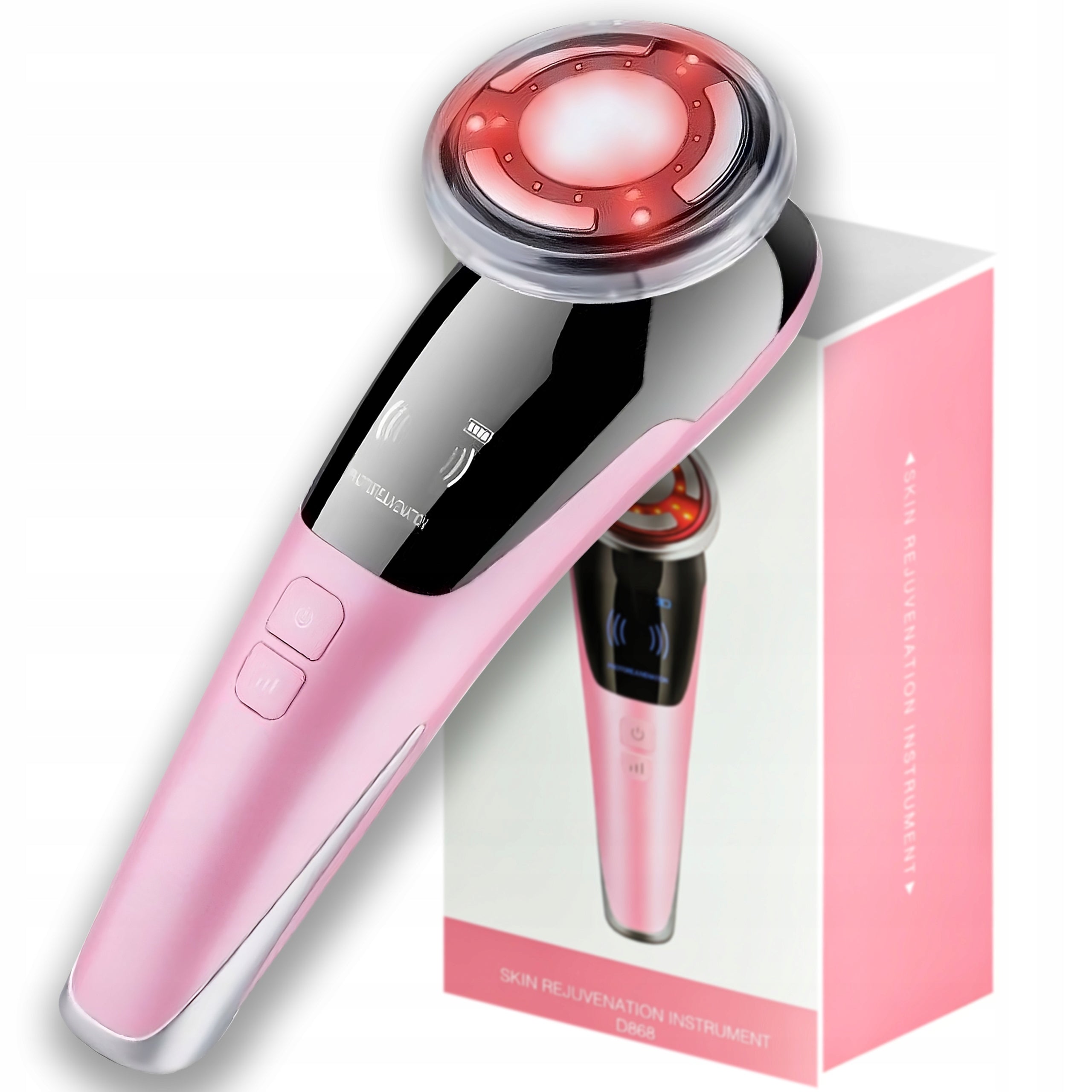 MESOTHERAPY NEEDLELESS MASSAGER EMS FACE MASSAGE DEVICE LIFTING Packaging status original