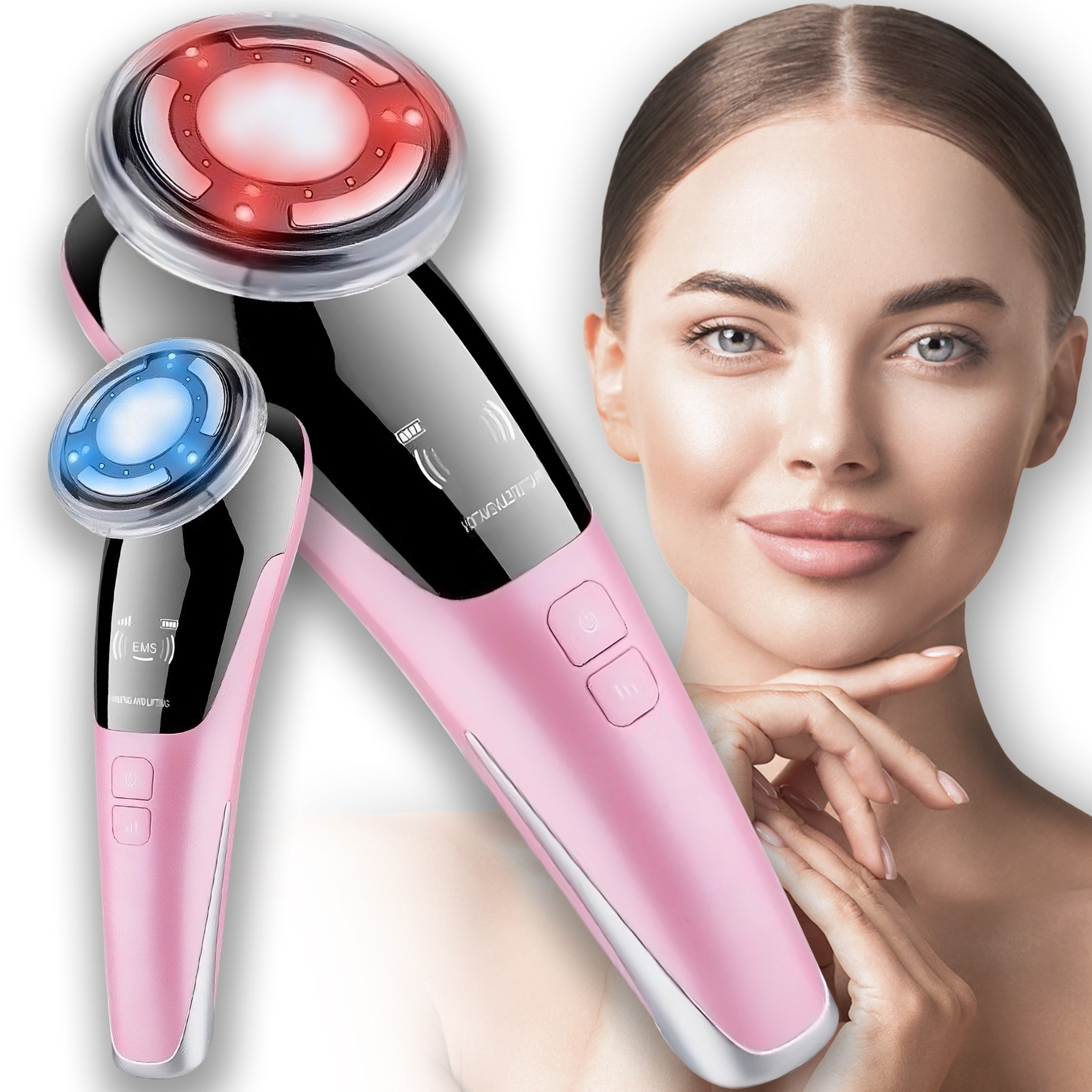 MESOTHERAPY NEEDLELESS MASSAGER EMS FACE MASSAGE DEVICE LIFTING