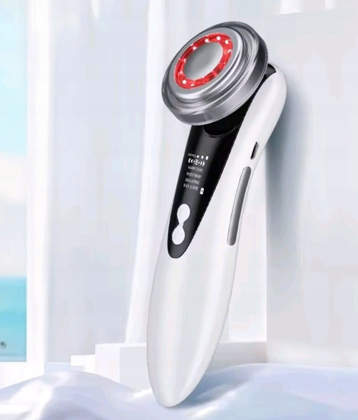 MESOTHERAPY PHOTOTHERAPY MASSAGE COSMETIC DEVICE FOR FACE LED Model MEZOTERAPIA BEZIGŁOWA MASAŻER EMS TWARZY LIFTING