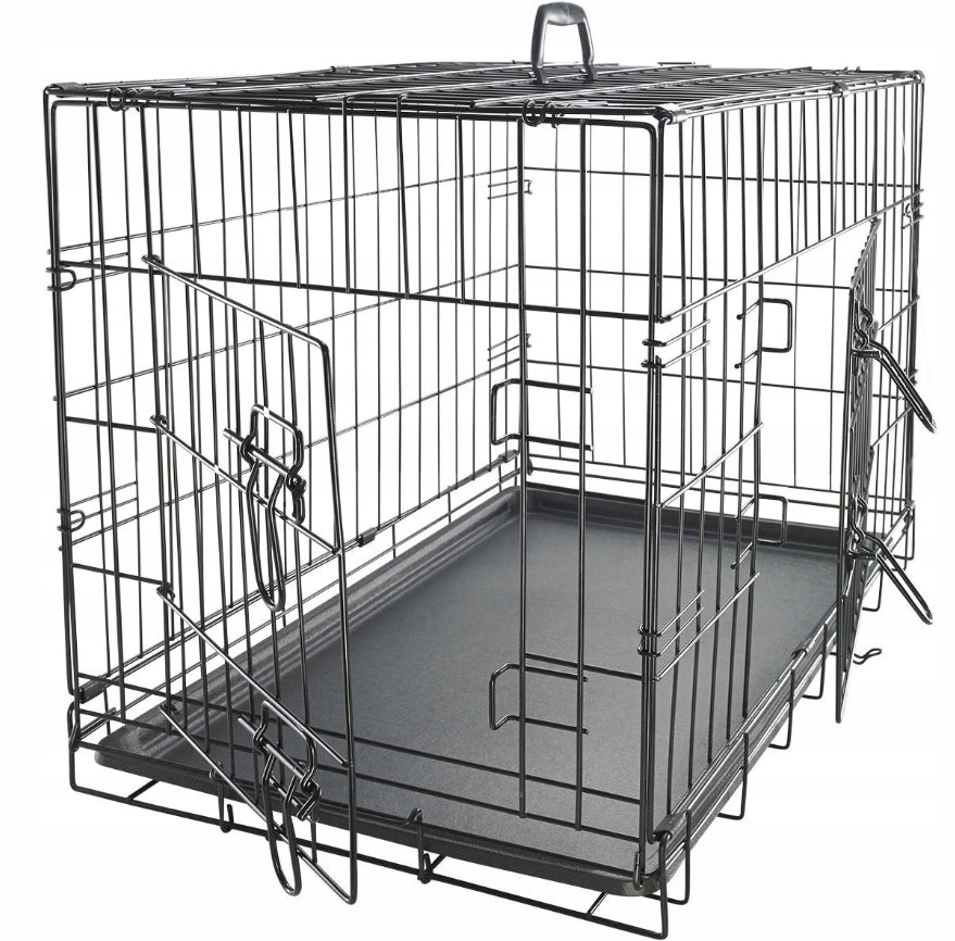 METAL CAGE FOR DOG ANIMALS KENNEL TRANSPORTER PLAYPEN 3XL 74x122x80 Brand 2DOG we love dogs