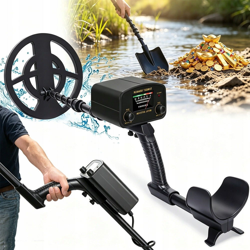 METAL DETECTOR FOR CHILDREN ADULTS ADJUSTABLE LED