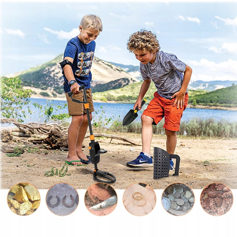 METAL DETECTOR FOR CHILDREN VERY PRECISE METAL WITH LCD DISPLAY Manufacturer code WYKRYWACZ METALI TX-850