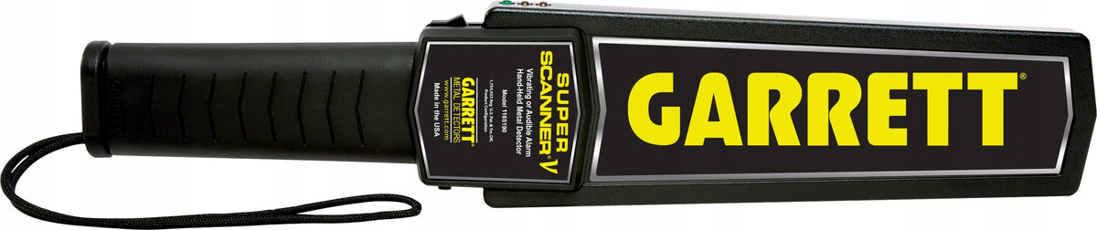 METAL DETECTOR GARRETT MANUAL METAL DETECTOR SUPER SCANNER V Packaging status original