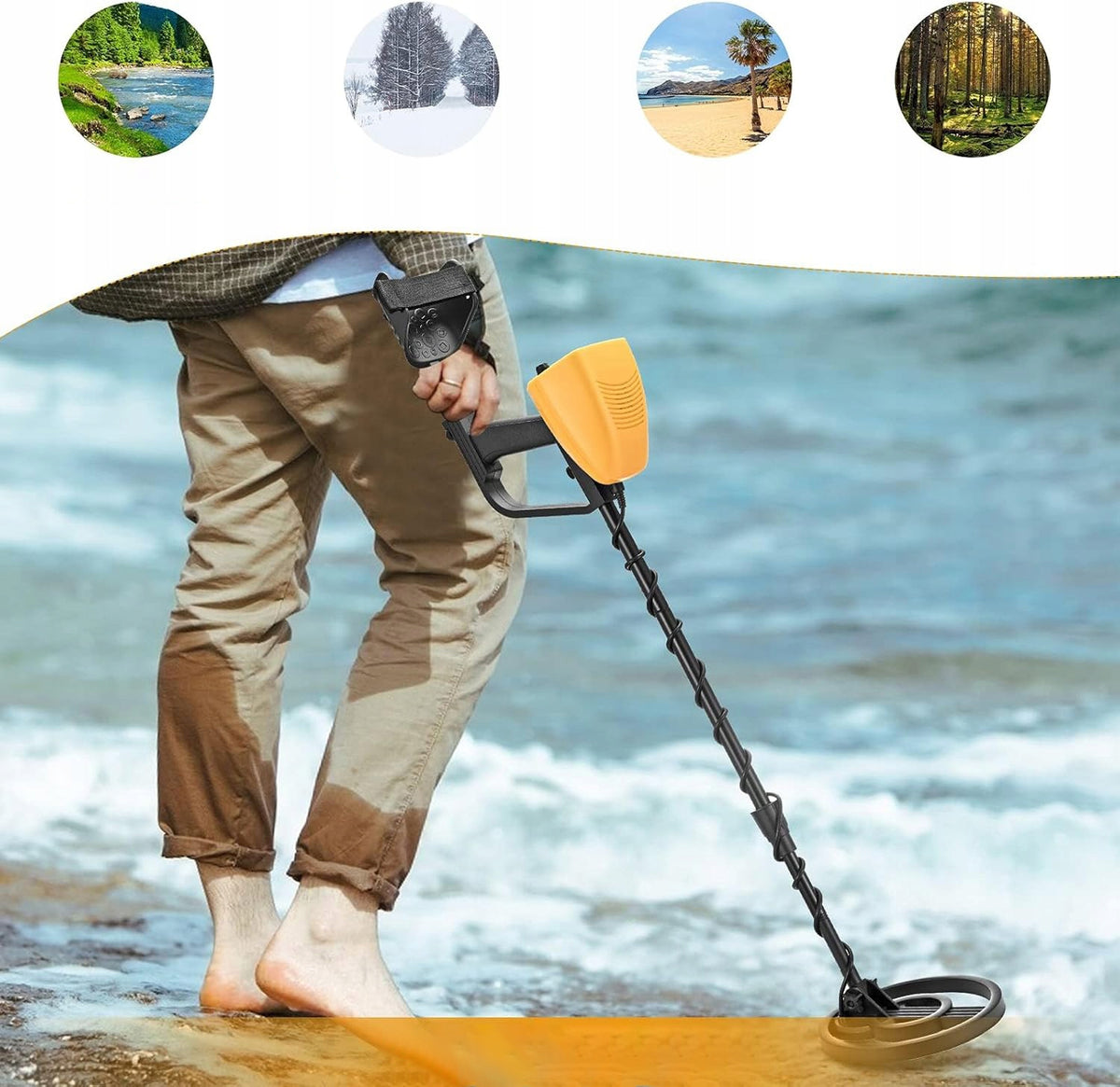 METAL DETECTOR HIGH PRECISION DETECTOR FOR CHILDREN EXTERNAL MD5090 Manufacturer code CT-1066