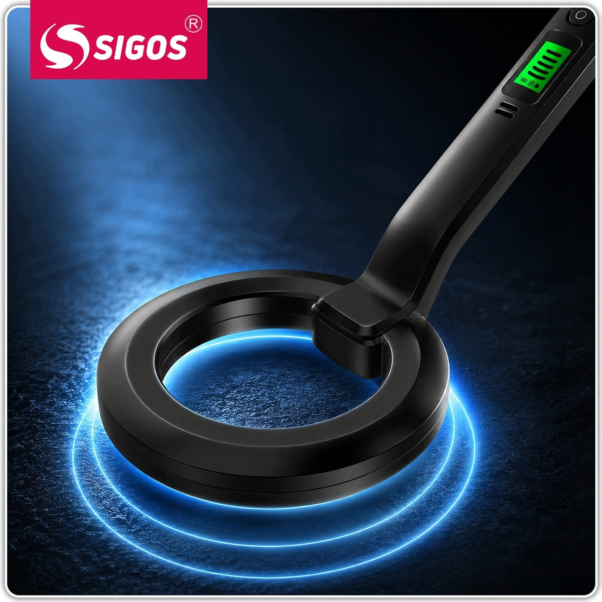 METAL DETECTOR PROFESSIONAL LCD FOR CHILDREN AND ADULTS HIGHLY SENSITIVE Manufacturer code WYKRYWACZ METALU LCD
