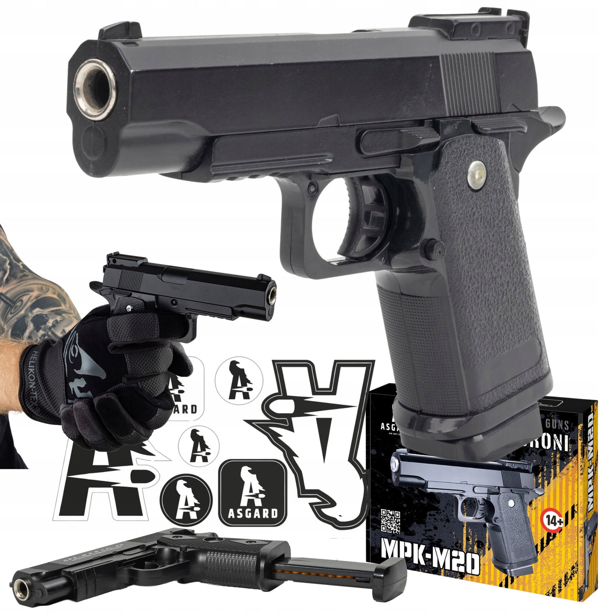 METAL GUN for plastic balls 100% METAL REPLICA WEAPONS M20 +freebie Packaging status original