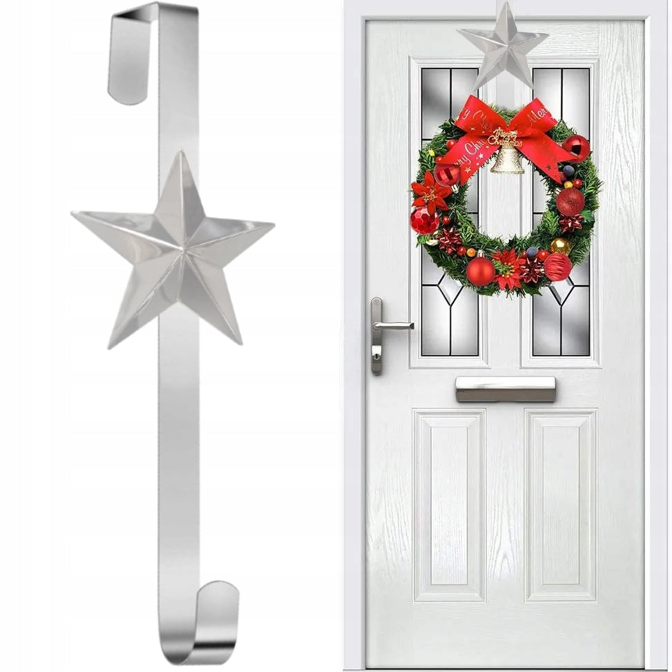 METAL HANGER HOOK HOOK OVER THE CHRISTMAS DOOR