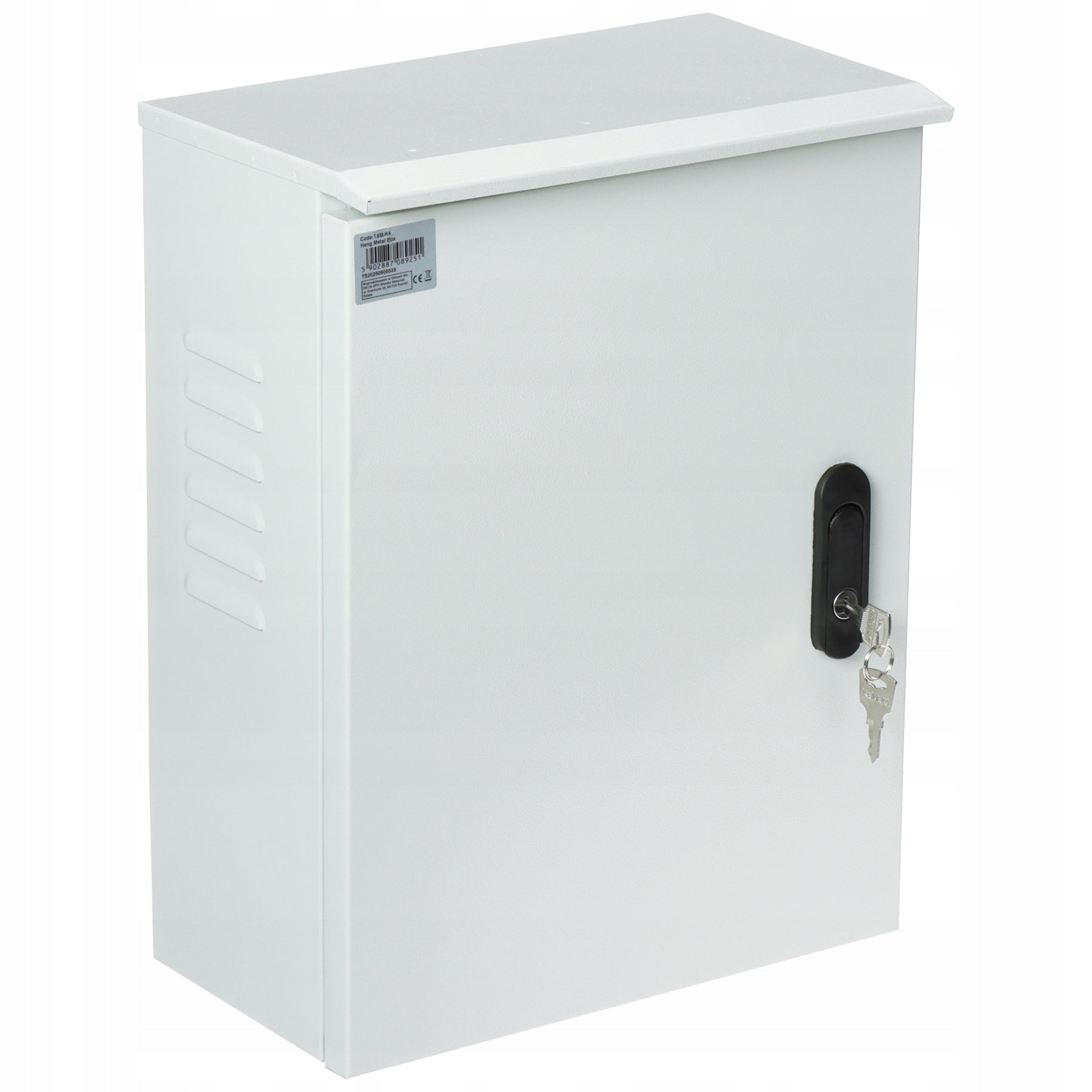 METAL HOUSING 395 x 306 x 180 mm LOCKABLE BOX CABINET Manufacturer code OBUDOWA METALOWA TSMK4