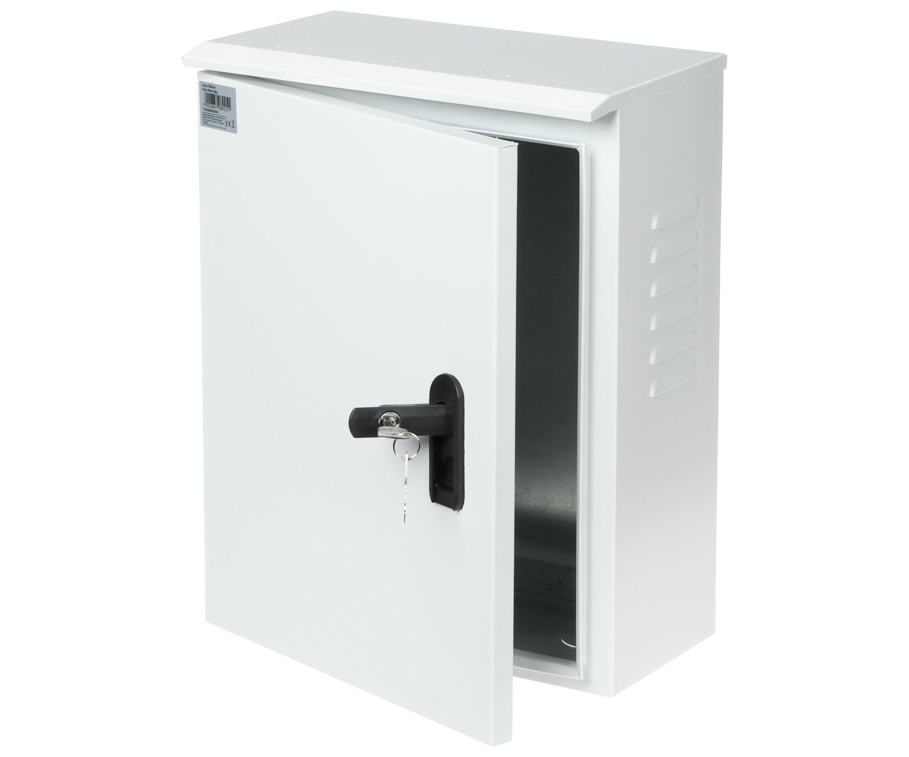 METAL HOUSING 395 x 306 x 180 mm LOCKABLE BOX CABINET