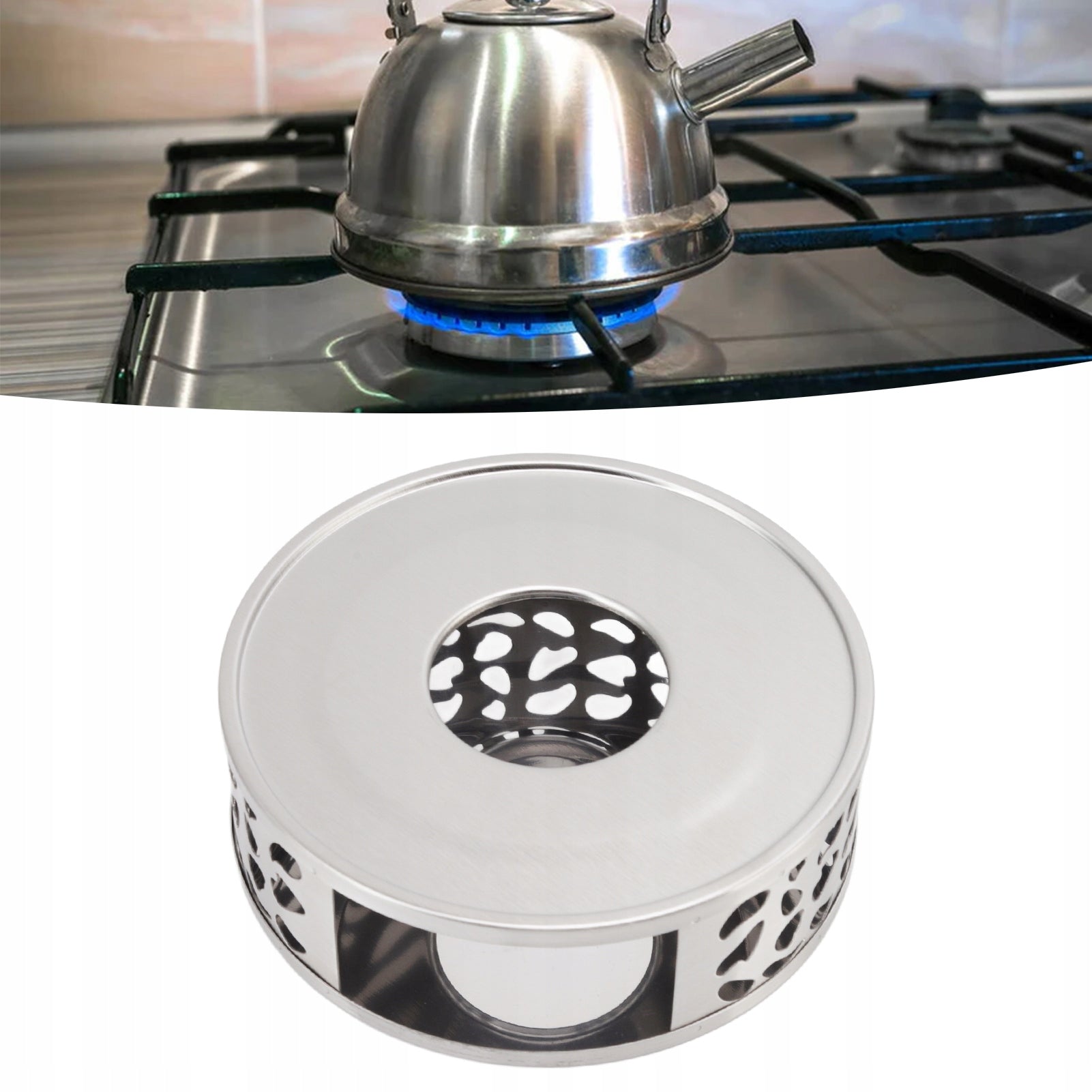 METAL JUG WARMER CANDLE HOLDER ROUND 15CM EAN (GTIN) 4022339276488