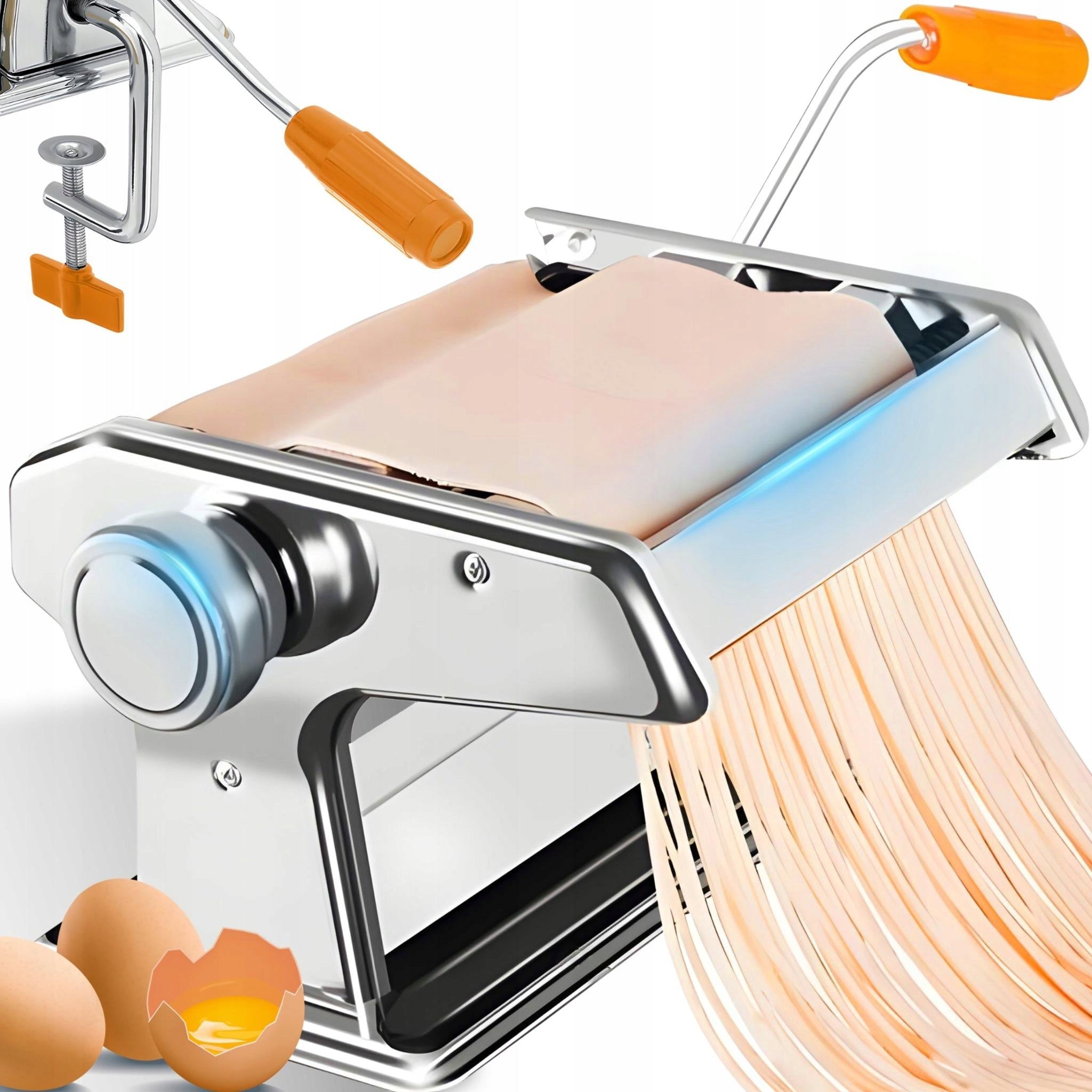 METAL PASTA MACHINE CAKE LASAGNA DUMPLINGS GRINDING MANUAL 3in1
