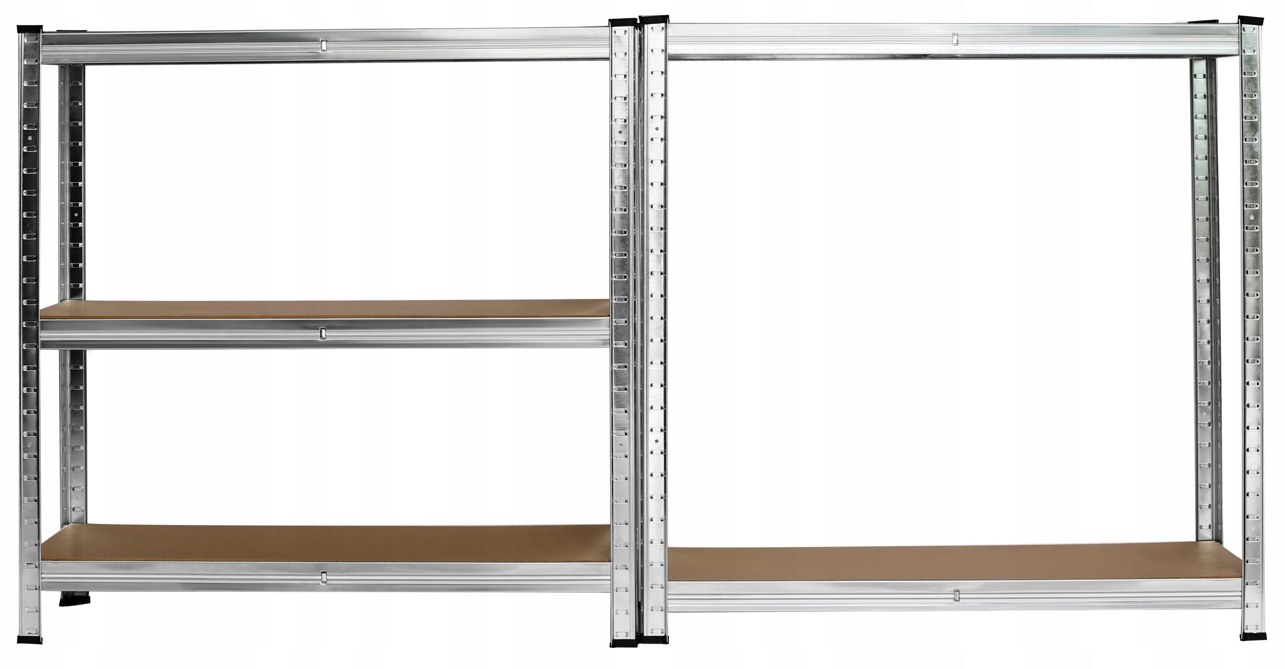 METAL RACK FOR GARAGE BASEMENT PANTRY WAREHOUSE 205x120x45 1000KG 5SHELVES Manufacturer code KLT45-N