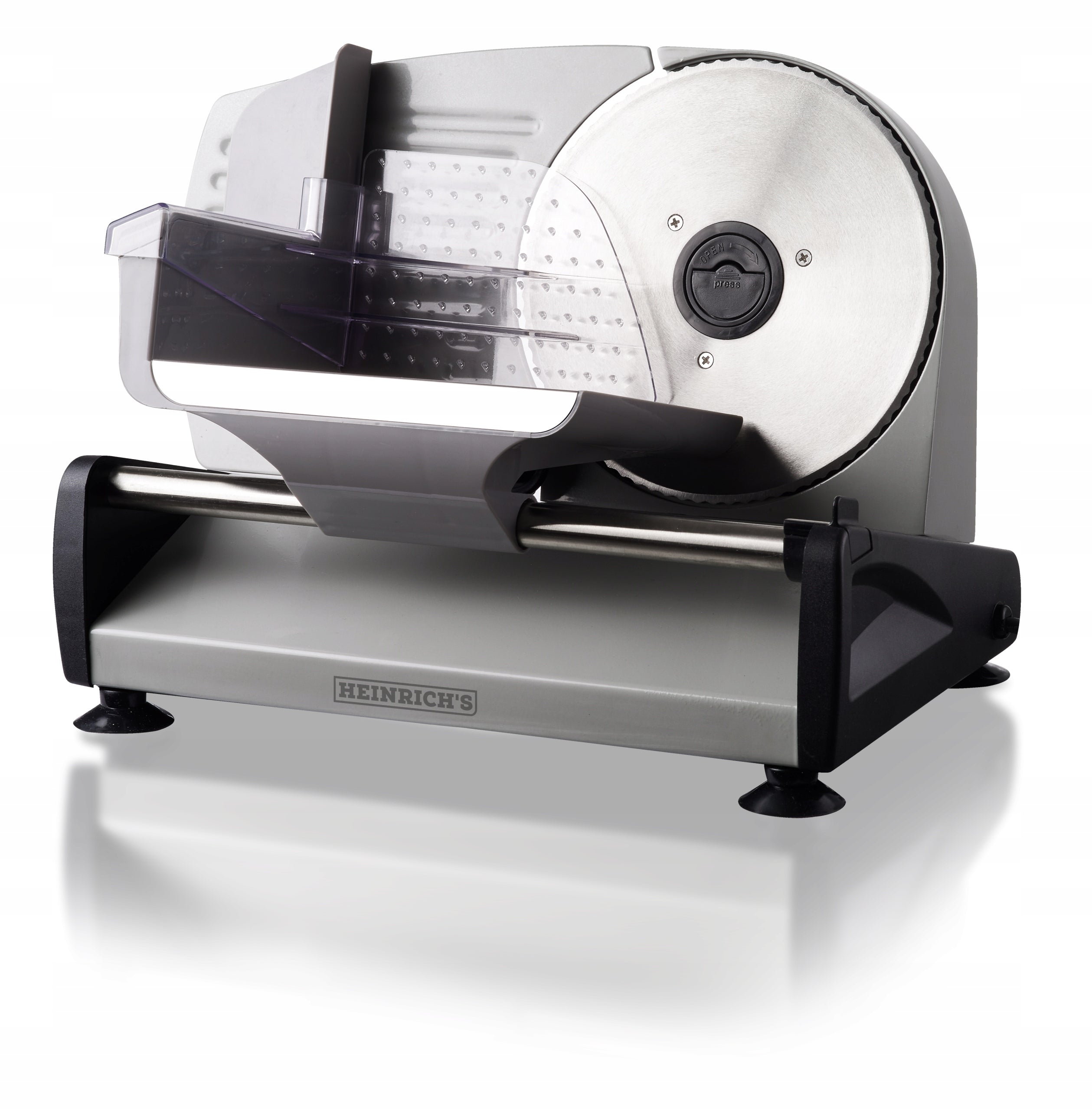 METAL SLICER silver inox STAINLESS STEEL for cold cuts cheese Manufacturer code 660582