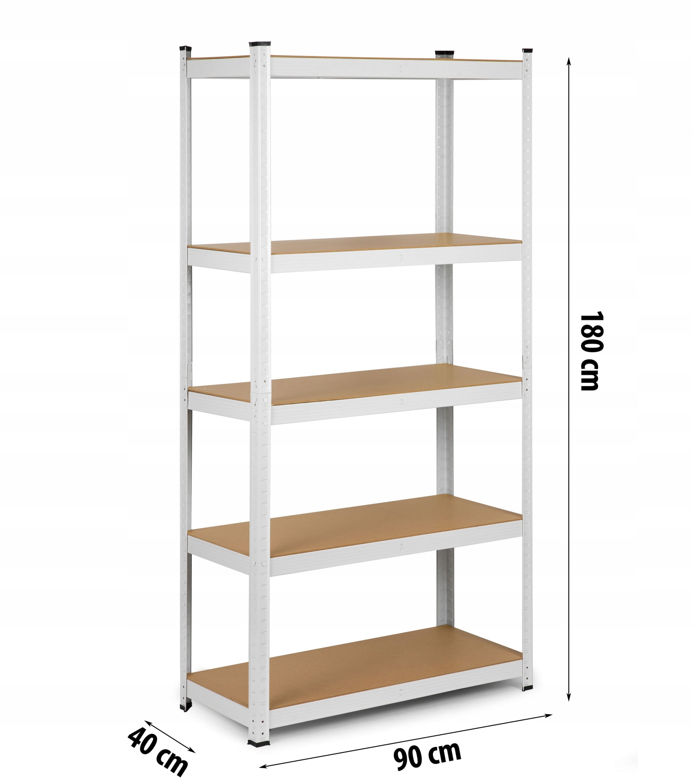 METAL STORAGE RACK 180x90x40cm 875kg 2in1 Manufacturer code 4847