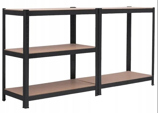 METAL STORAGE RACK 3in1 GARAGE FOR BASEMENT 875kg 180x90x40 black Manufacturer Cosnet