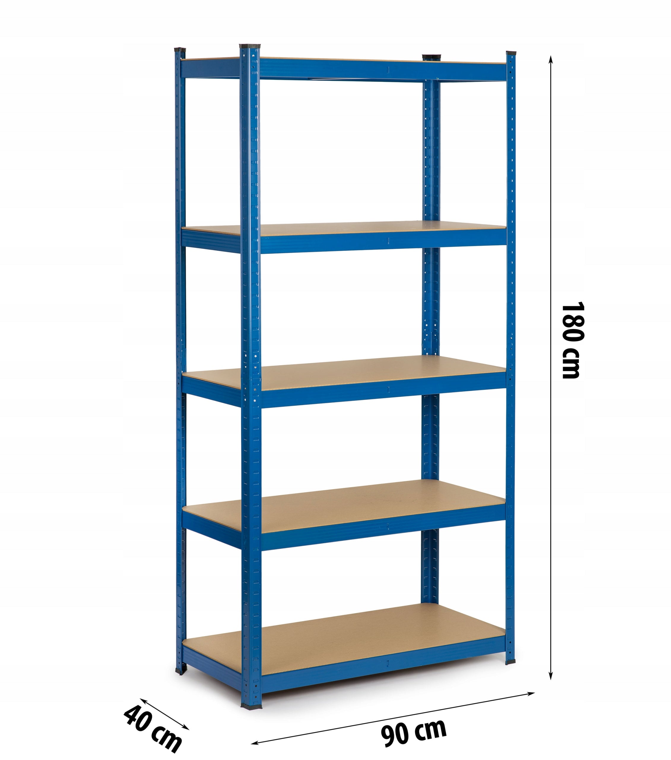 METAL STORAGE RACK 875kg FOR GARAGE BASEMENT 180x90x40cm 2in1 HUMBERG Manufacturer code 4848