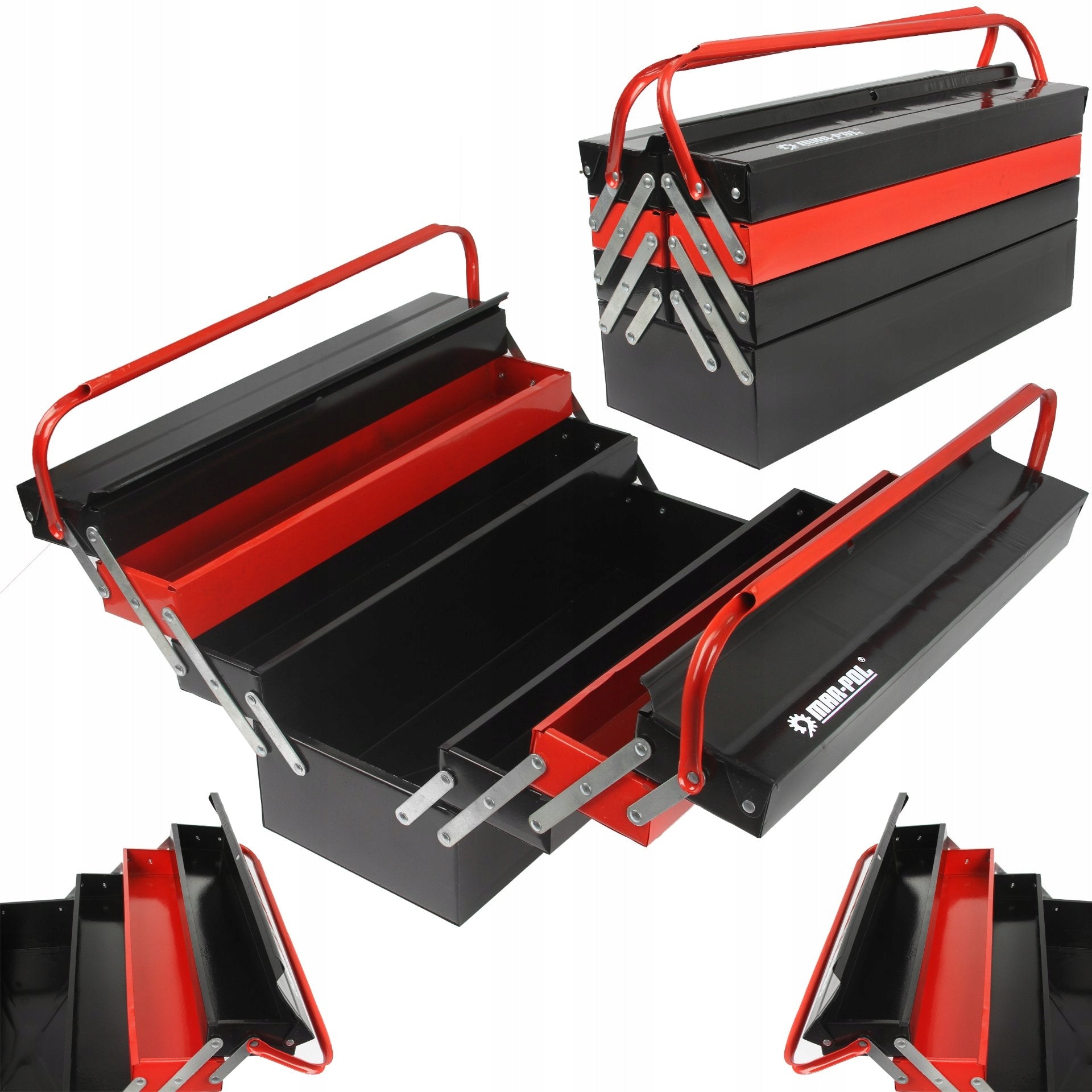 METAL TOOL BOX 7 DRAWERS SUITCASE Packaging status original