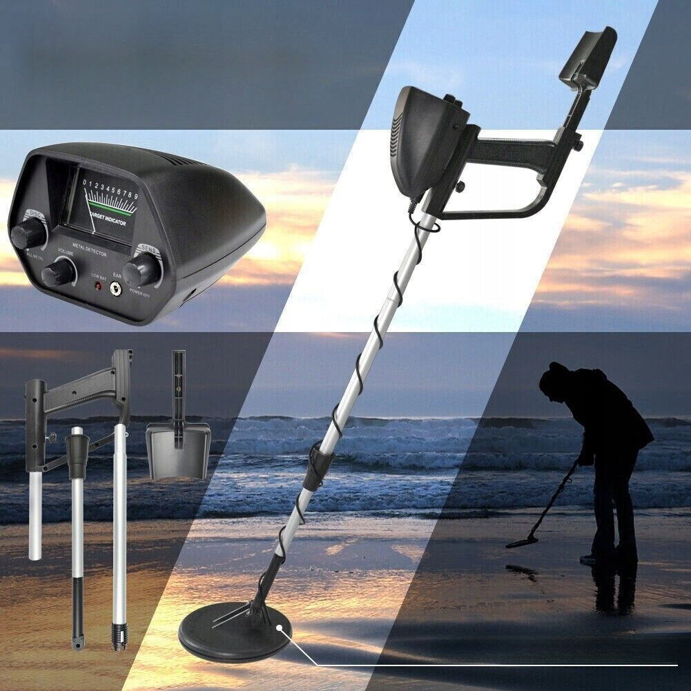 METAL TREASURE HUNTER DETECTOR WATERPROOF ADJUSTABLE LENGTH Model TX-850