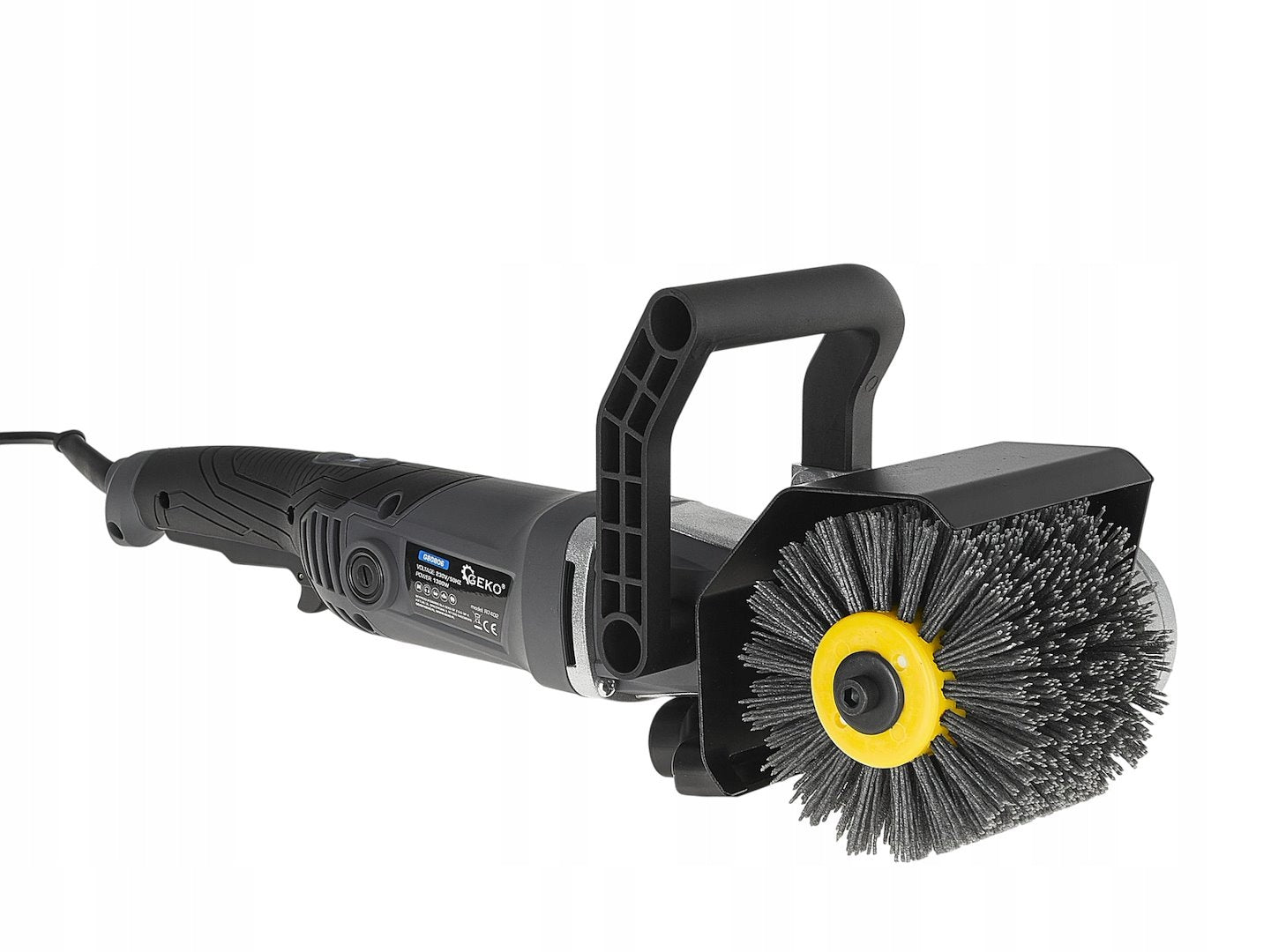 METAL WOOD SATIN MACHINE ROLLER GRINDER 1300W ADJUSTABLE - 2 BRUSHES Manufacturer code G80806