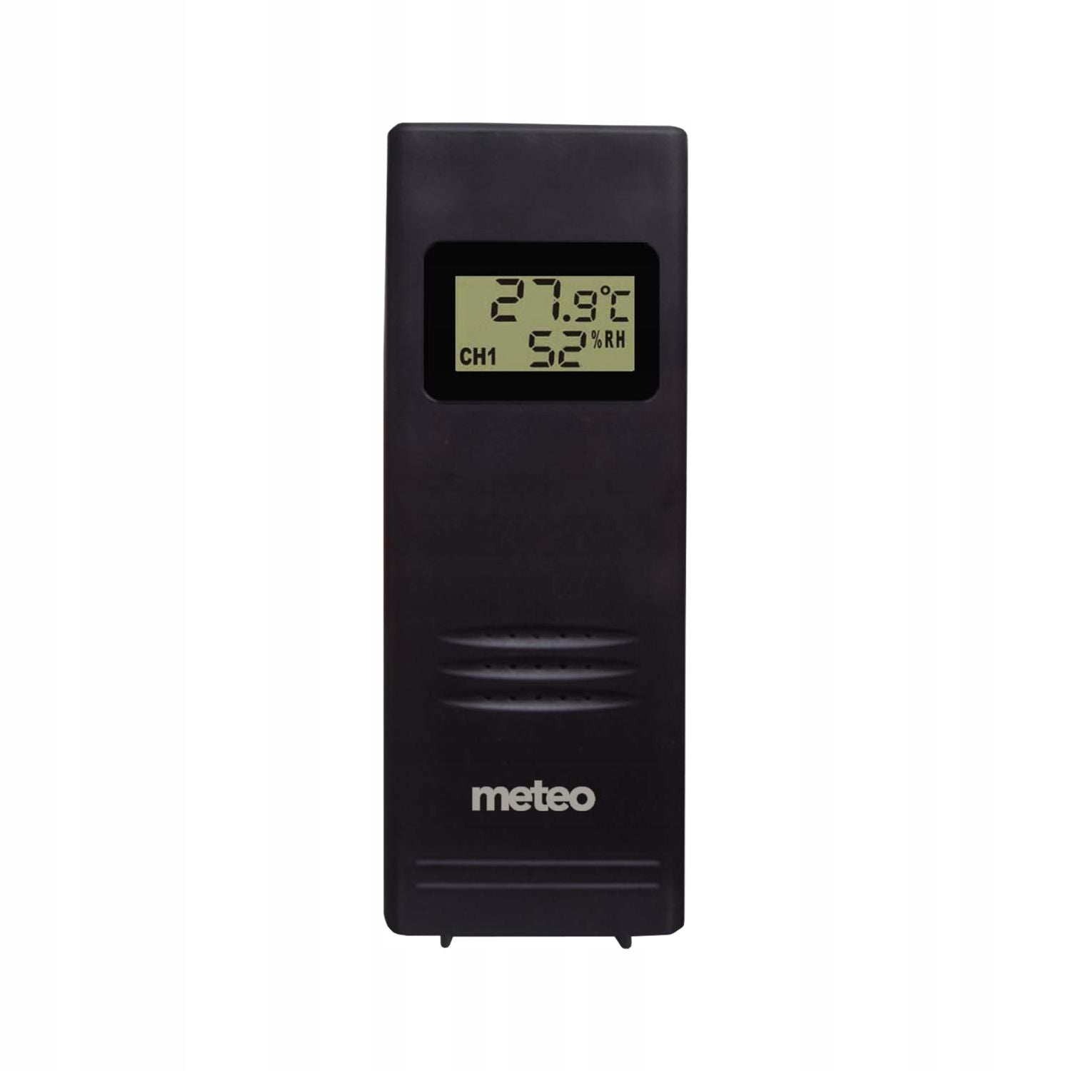 METEO SP-202 Weather Station with DCF color screen and external sensor Color black
