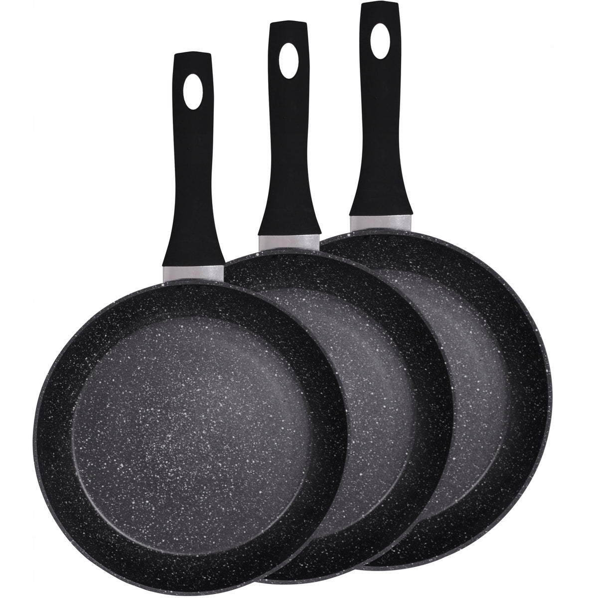 MG Home SET OF 3 PANS aluminium LUKA 28cm 24cm 20cm INDUCTION Manufacturer code 7105024030
