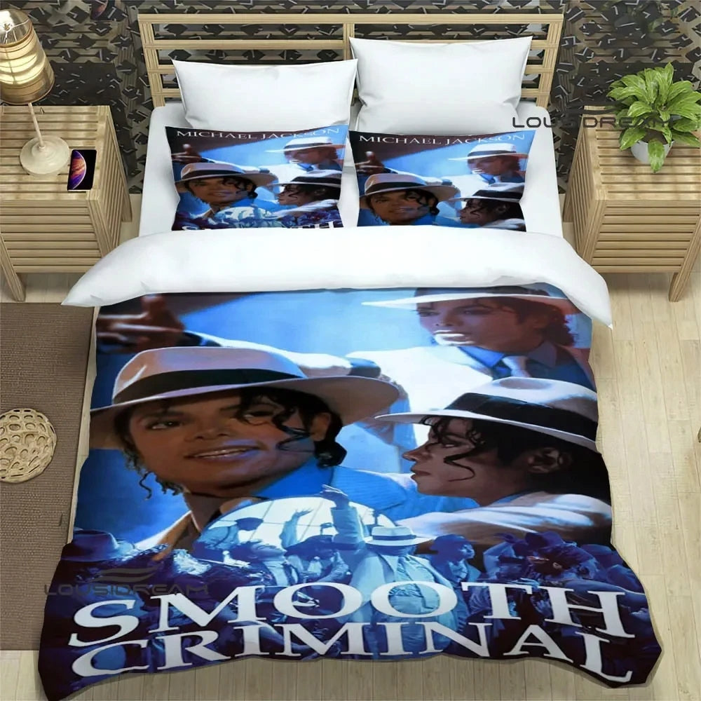 MICHAEL JACKSON PRINTED BEDDING SETS BIRTHDAY GIFT a Brand no brand