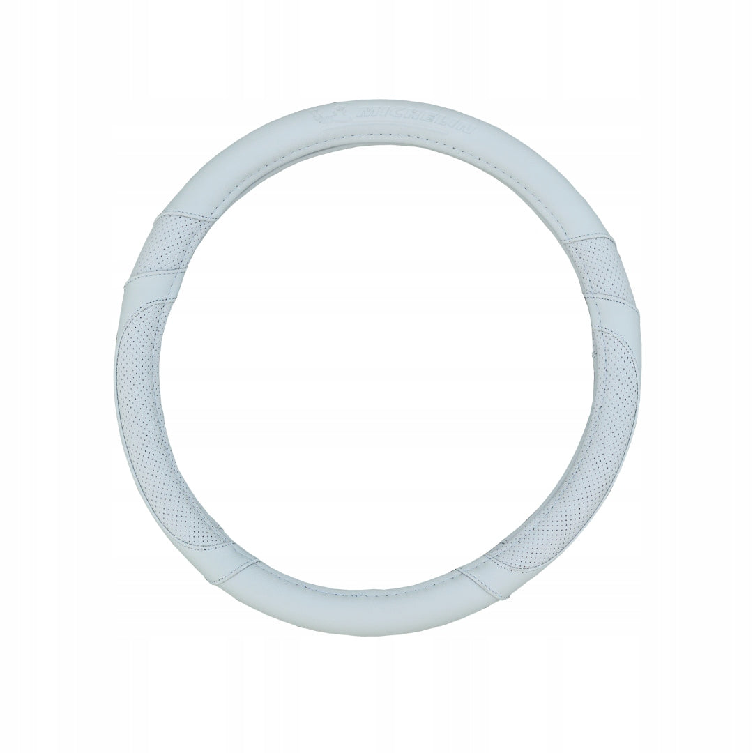 MICHELIN Steering Wheel Cover Grey M 36,8-39,4cm For Car Manufacturer's catalog number WML-1005-G
