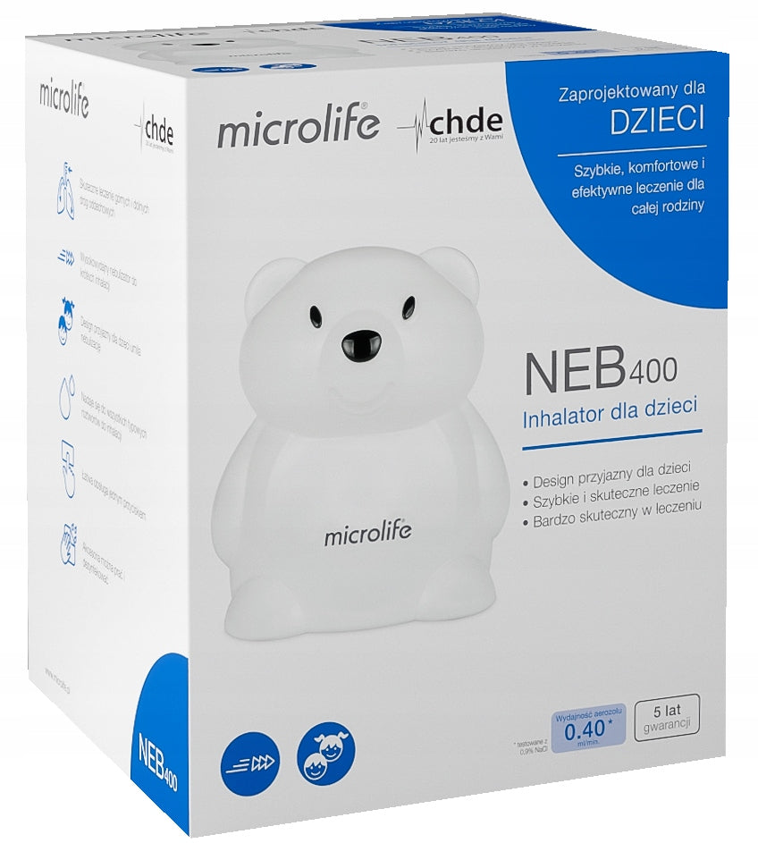 MICROLIFE NEB 400 PAEDIATRIC INHALER Medical device type medical device or in-vitro diagnostic medical device